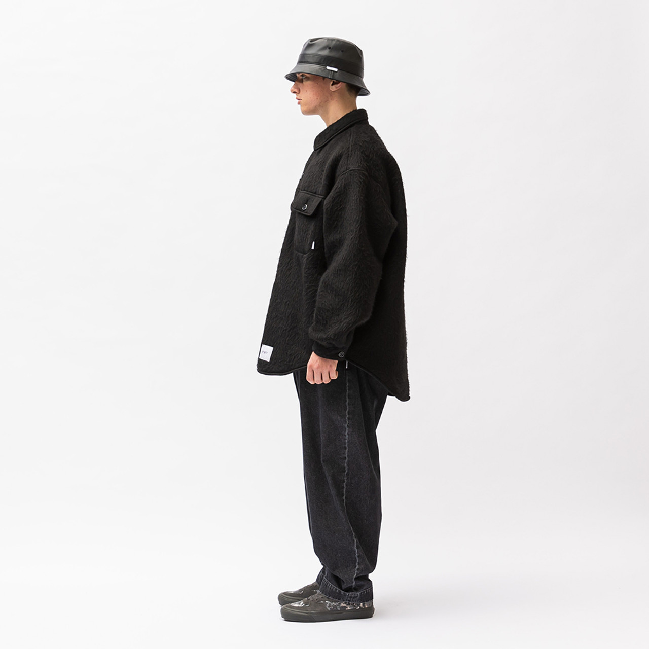 WTAPS◇22AW/JACKET WOPO.SHGY/3/タグ付/シャギーCPO/22WVDK-JKM03 - メンズファッション