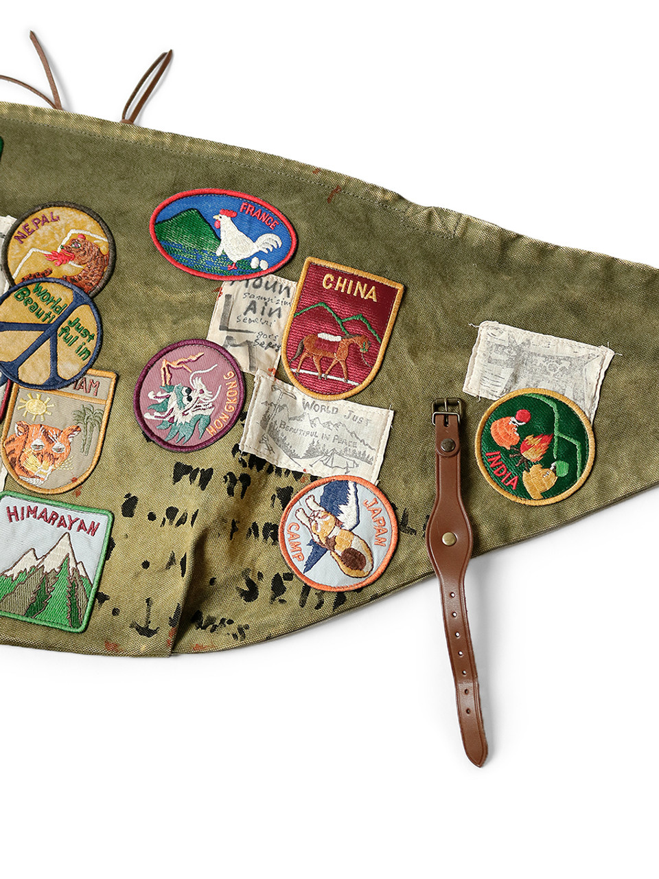 KAPITAL Bag No. 6 Canvas Country Snufkin BAG (BEAUTIFUL