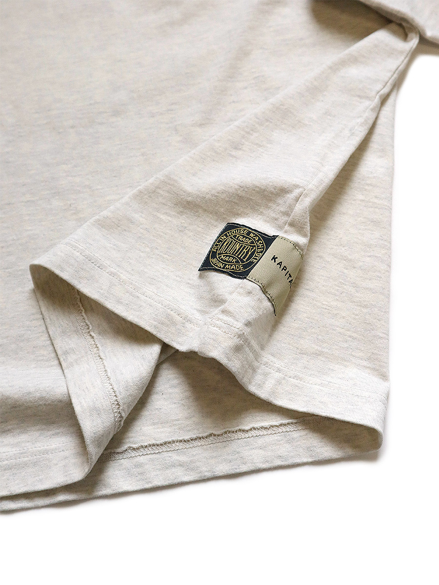 KAPITAL T-Shirt 20/- Cotton Sheeting Football T (KOUNTRY HARDBALL)