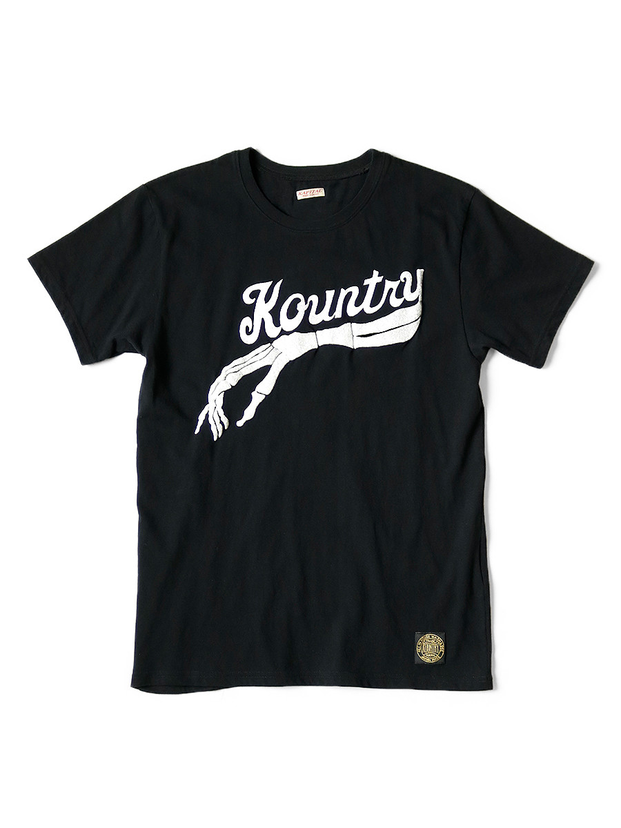 KAPITAL T-Shirt 20/-T-cloth Crew T (BONE)