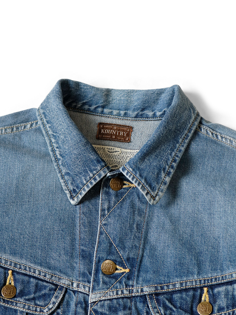 KAPITAL Jacket 11.5Oz Denim Mexican Tuxedo Westerner (Processing)