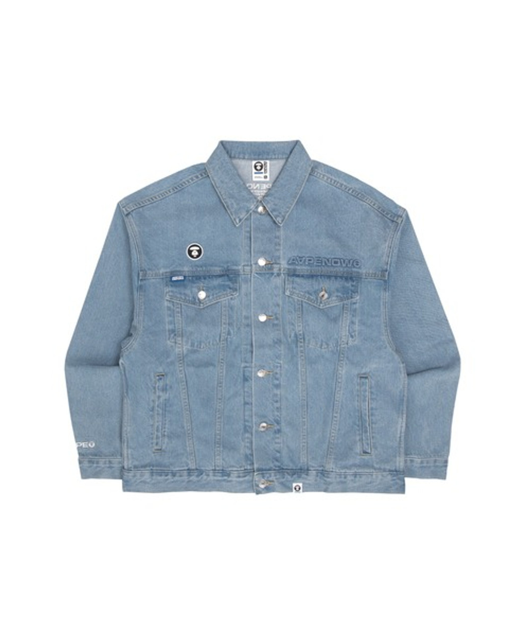 AAPE MEN NOW DENIM JACKET