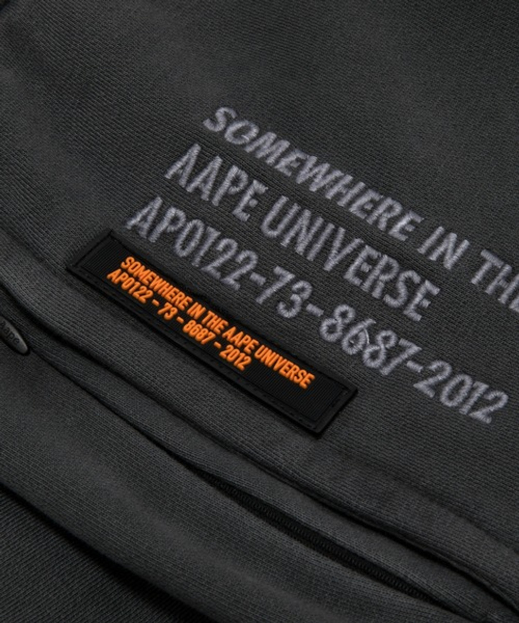 AAPE X ALPHA INDUSTRIES WASHED SWEAT PANTS AAPPTM9622XXJ