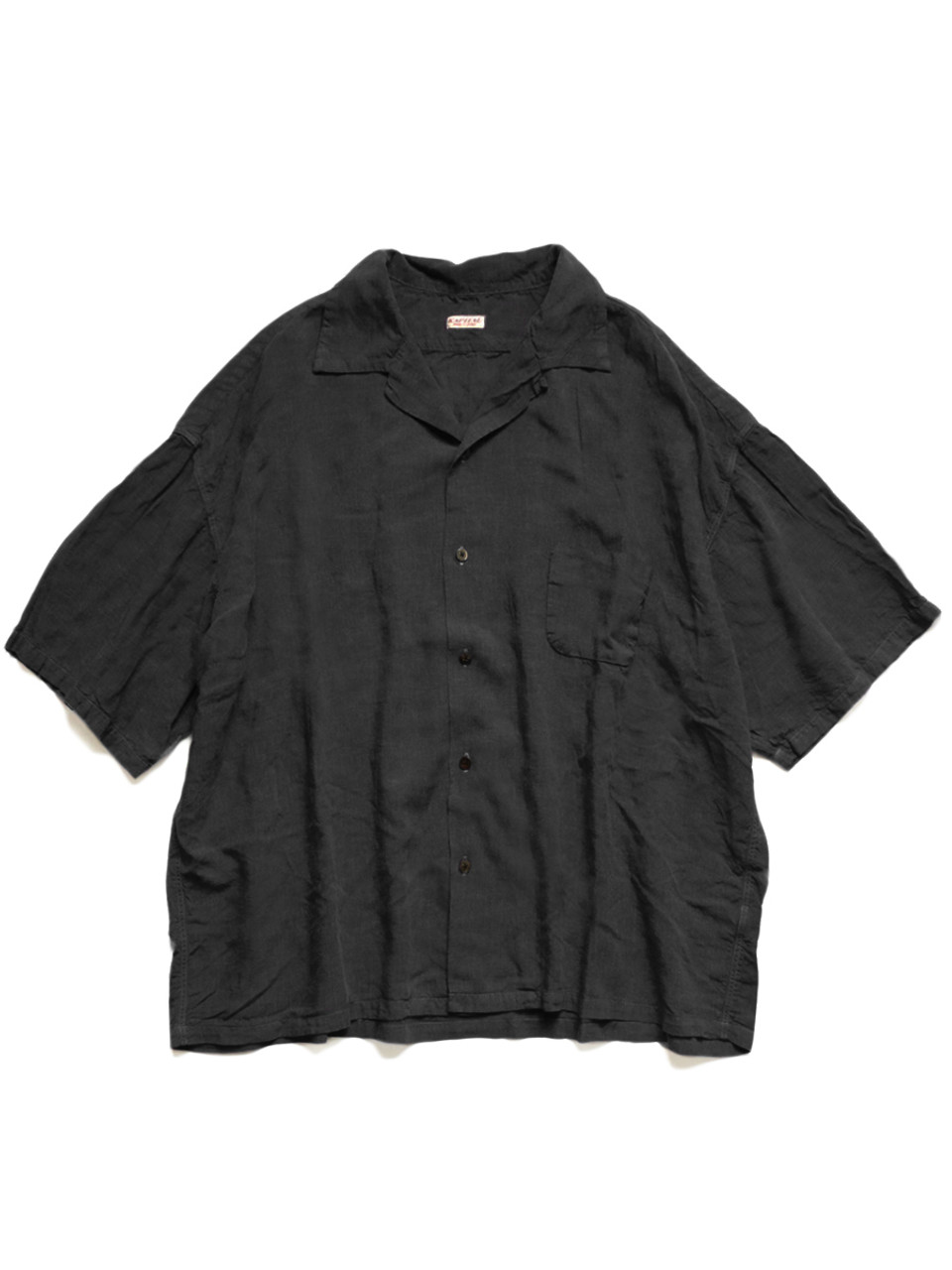 KAPITAL Shirt Soft Linen Open Collar BIG Shirt