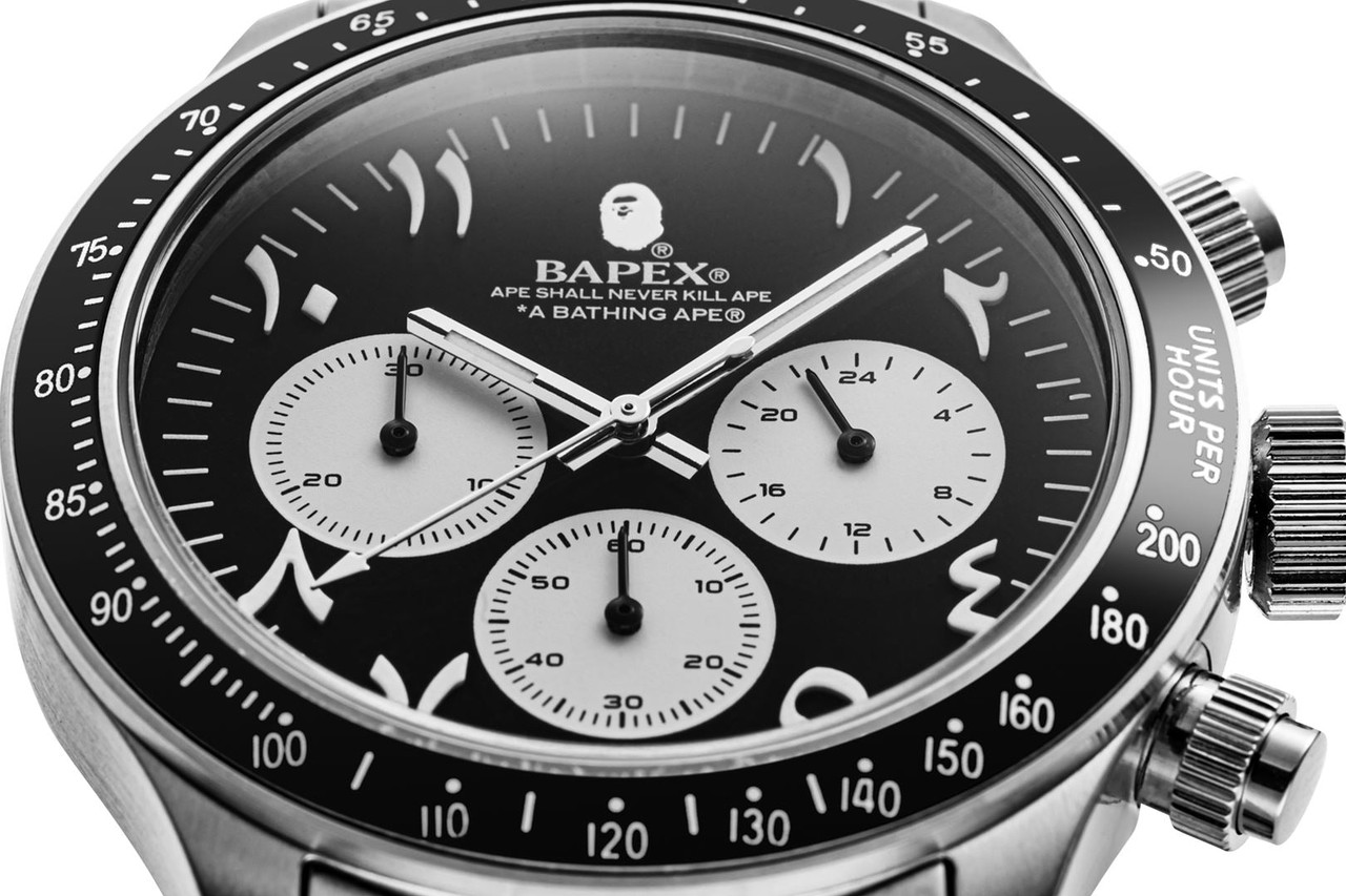 大阪の直営店舗 CLASSIC TYPE 1 BAPEX M BLACK - 時計