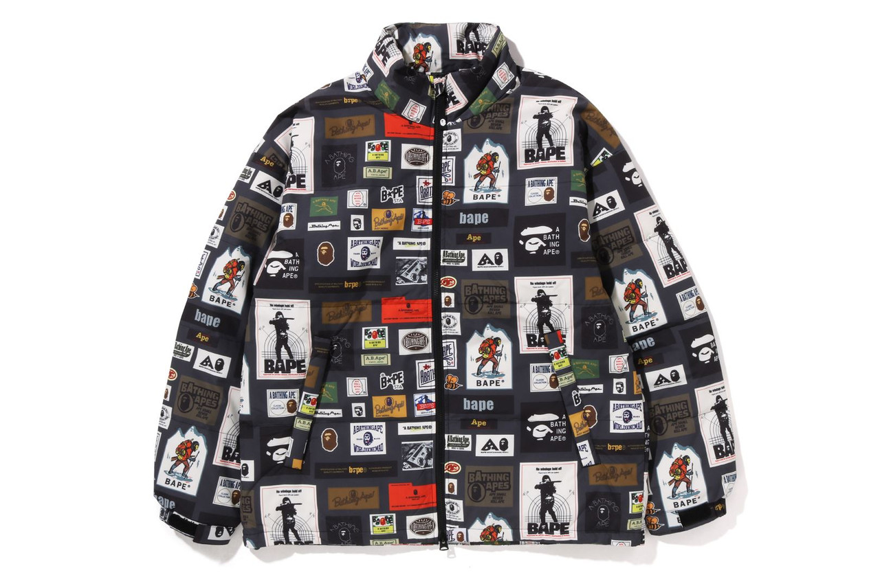 Jaket Bape Black Label Bape Starter Jacket Hot Sale