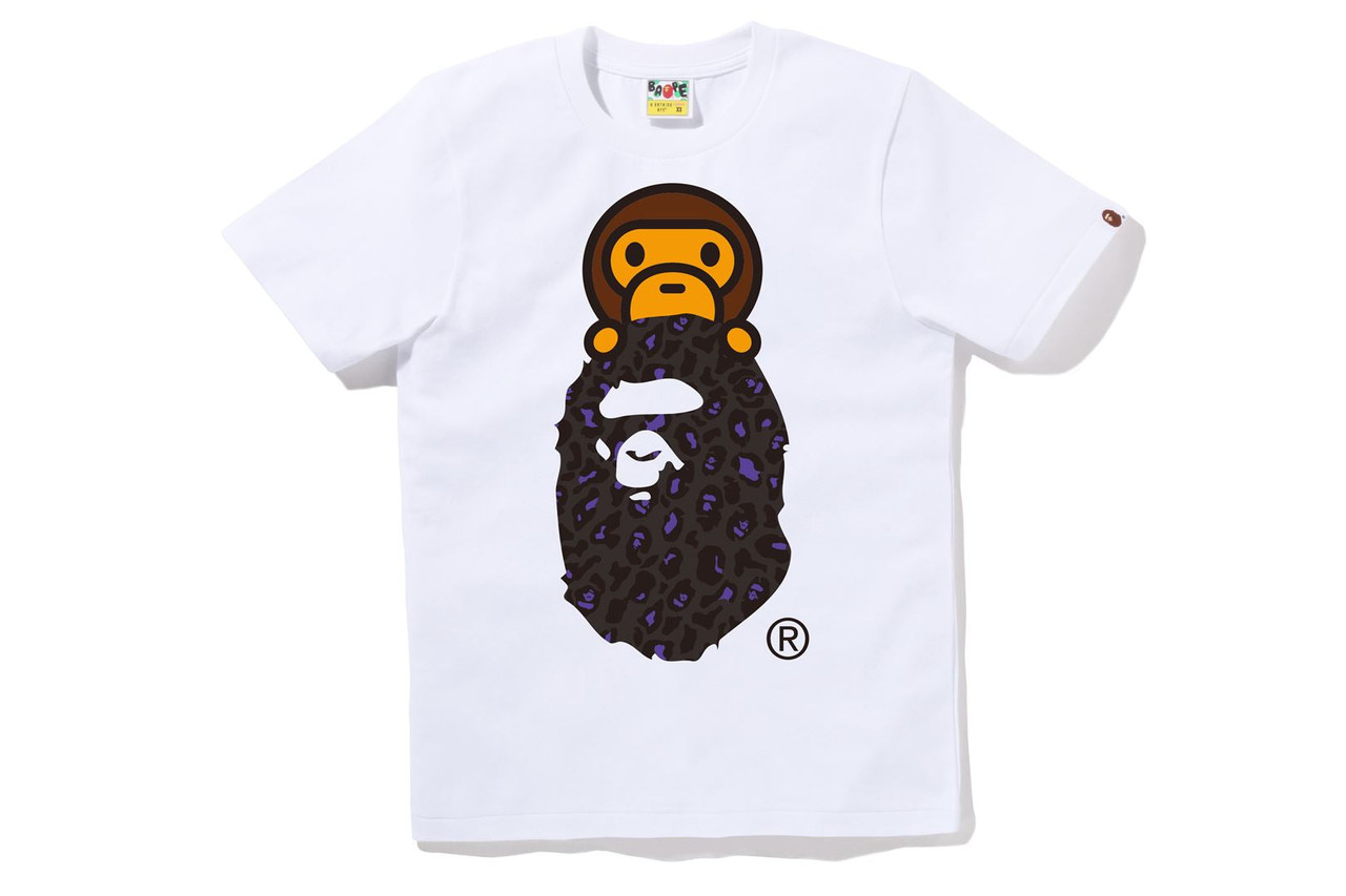 トップス WILD LEOPARD PATTERN MILO ON BIG APE TEE Wild Leopard Pattern Milo On Big Ape T-shirt, hoodie, tank