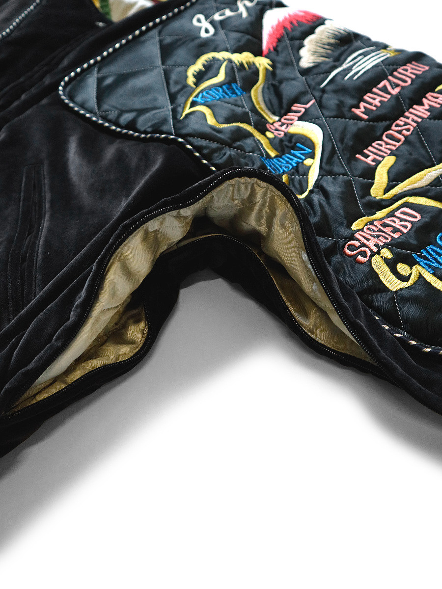 KAPITAL Jacket Velveteen Sulfide Siamese Bomber JKT (JAPAN)