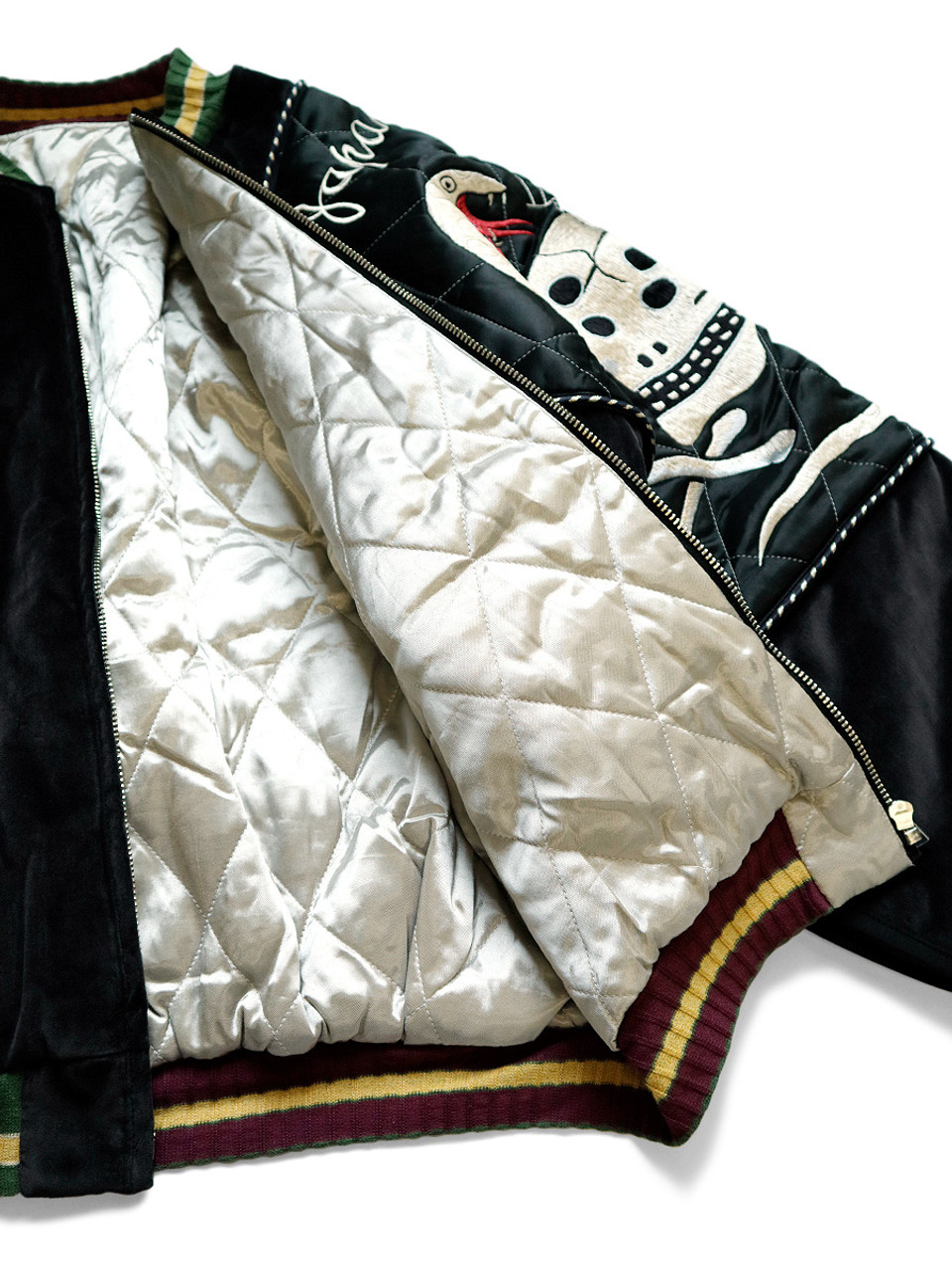 KAPITAL Jacket Velveteen Siamese Bomber JKT (Rain Skull &Amp