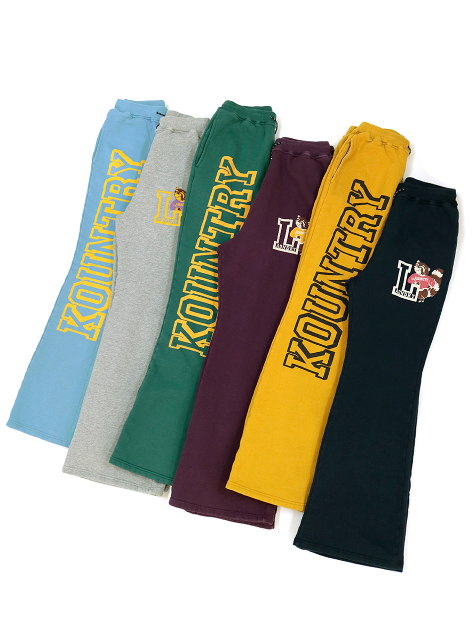 30/- Fleece Fleece Flared Sweatpants (KOUNTRY) K2210LP091