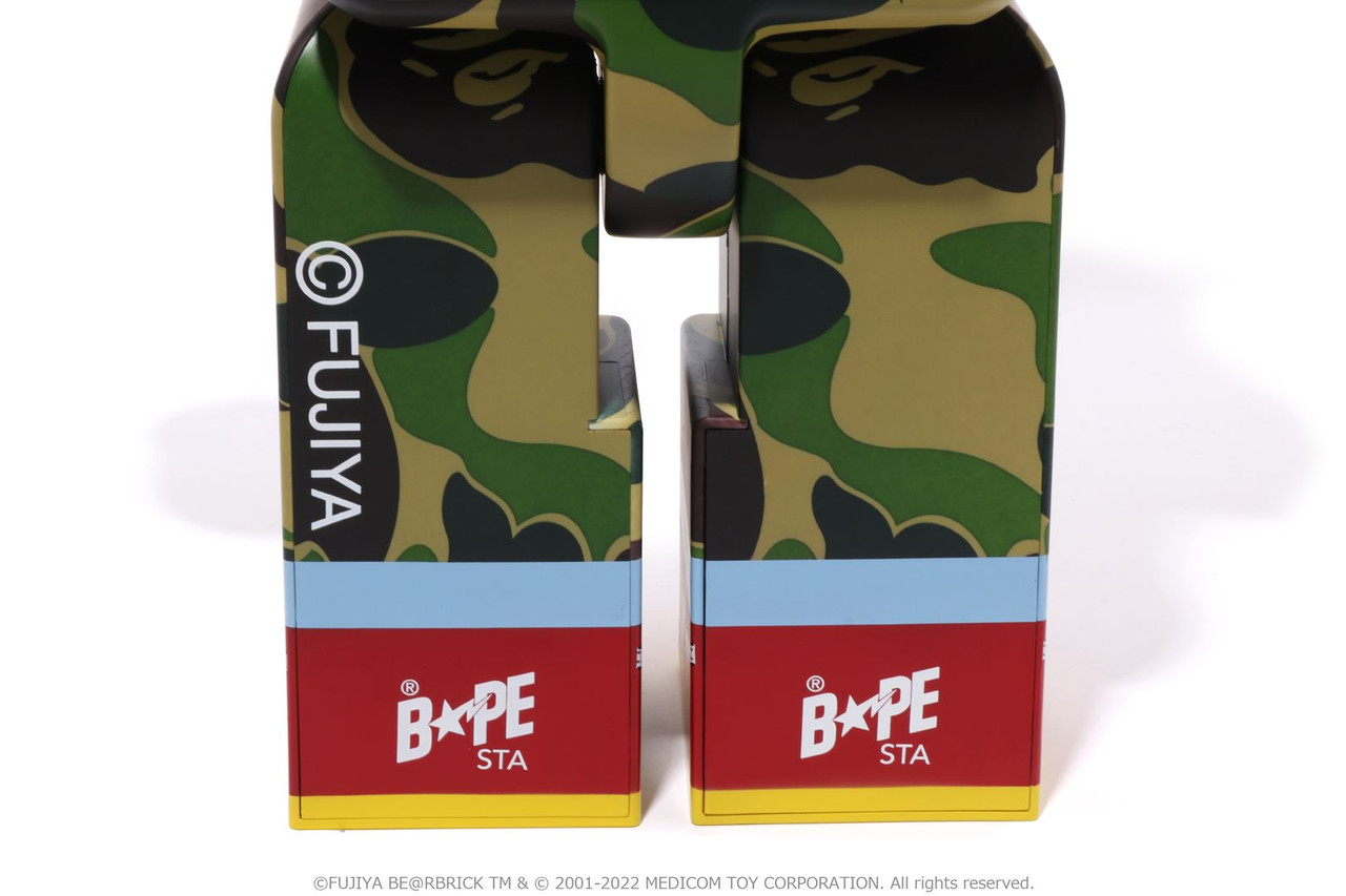 GOODS [BAPE X FUJIYA] ABC CAMO PEKO BE@RBRICK 1000%