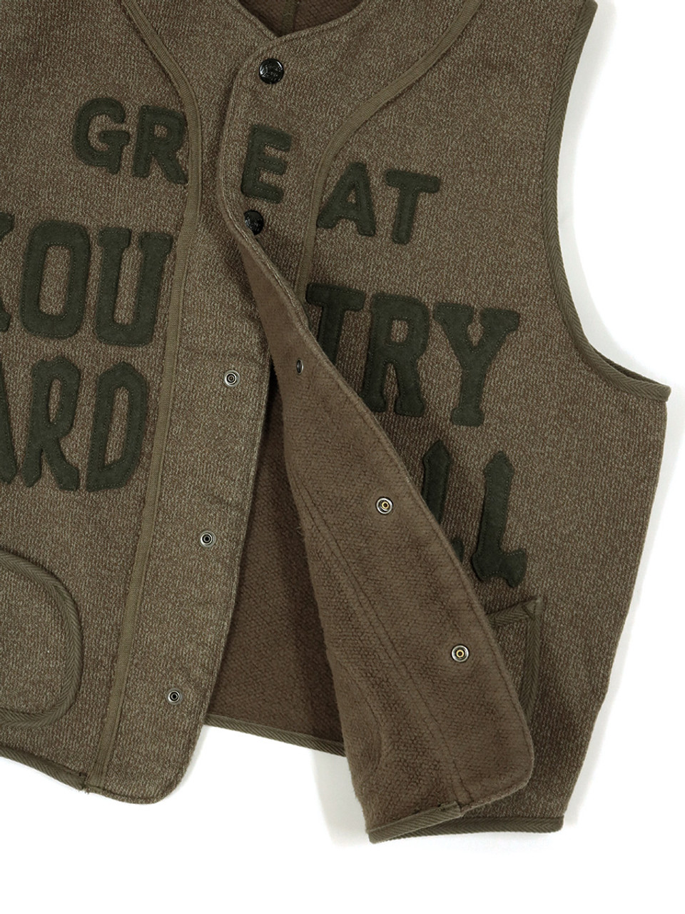 Beach Fleece Baseball Vest (GREAT KOUNTRY) K2210SJ100