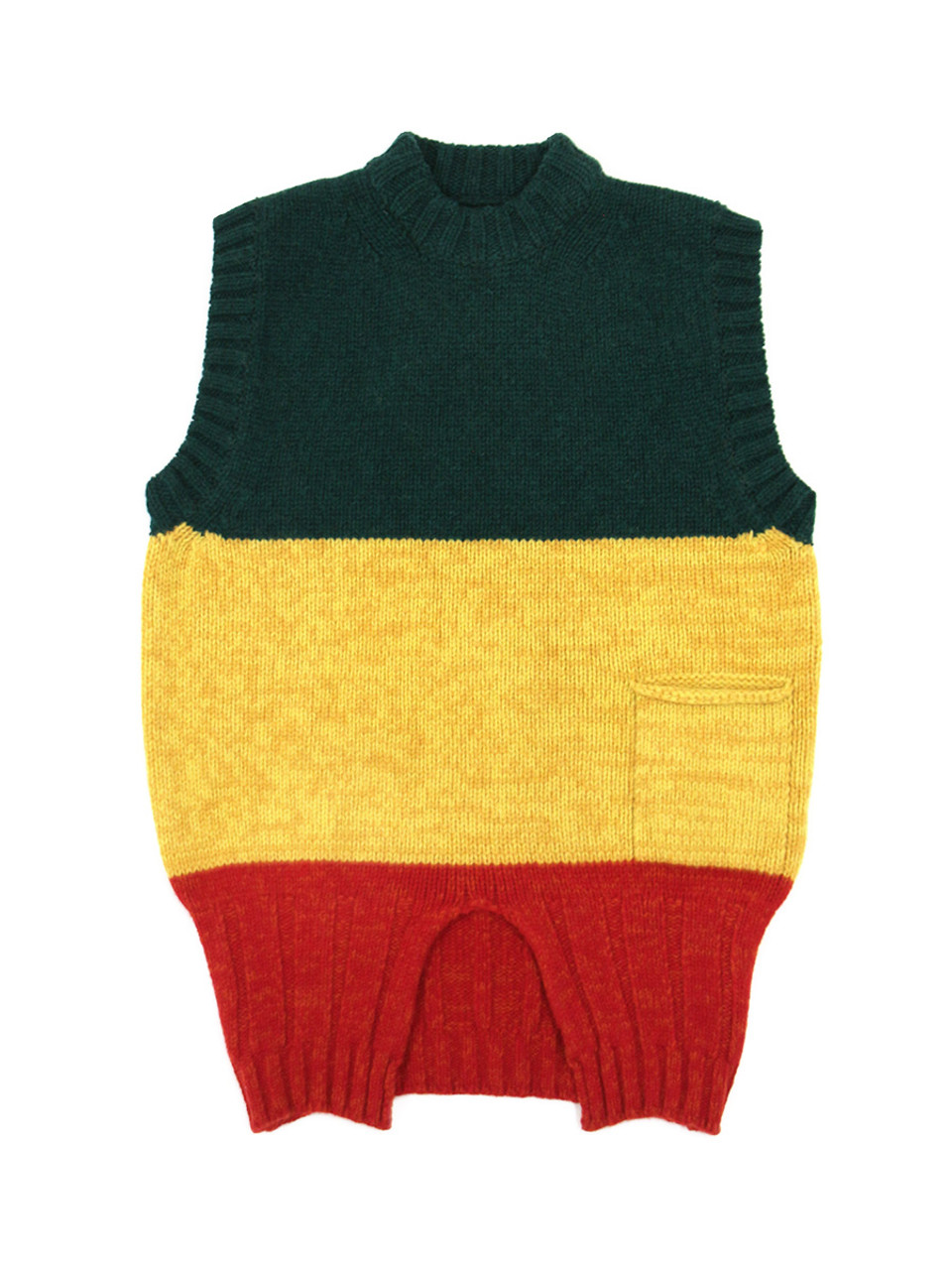 KAPITAL Vest 3G WOOL RASTA VEST