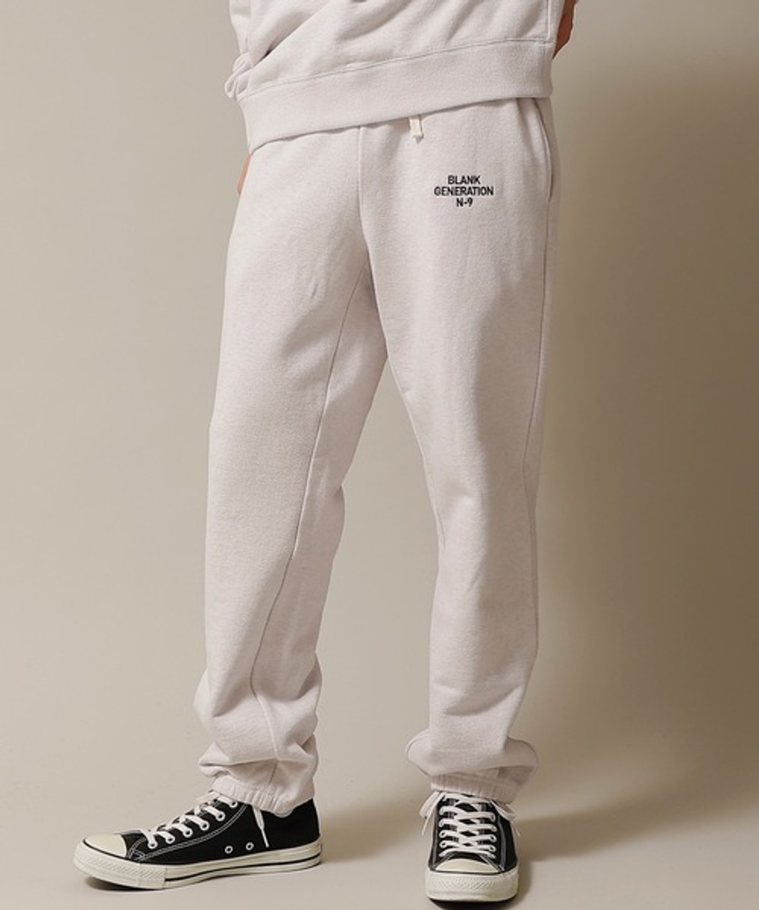 NUMBER (N)INE Pants LOOPBACK EMBROIDERY EASY SWEATPANTS