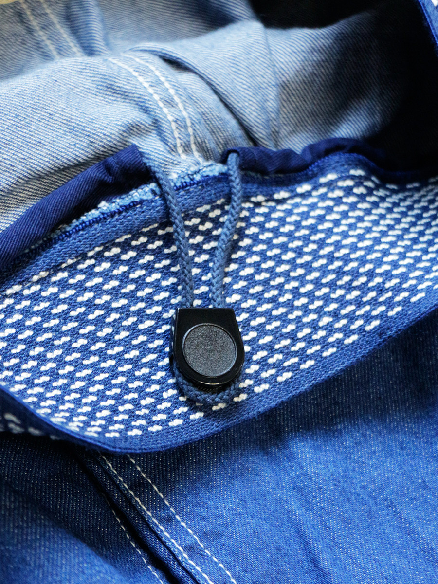 KAPITAL 8ozデニム MAKANAIラップパンツ（風呂敷刺繍）