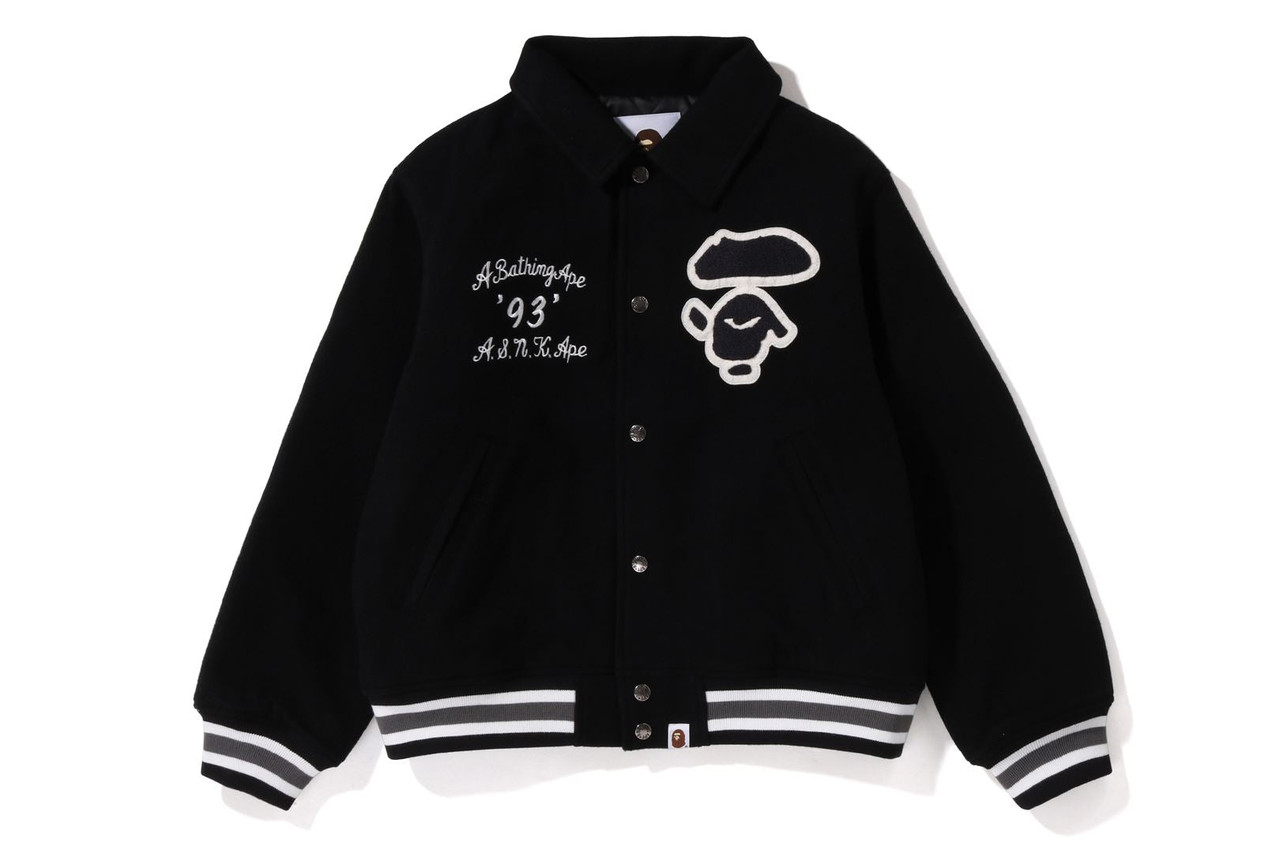 a bathing ape 初期 名作 メルトン ウール ジャケット BAPE 90s A BATHING APE Melton Jacket - blue room