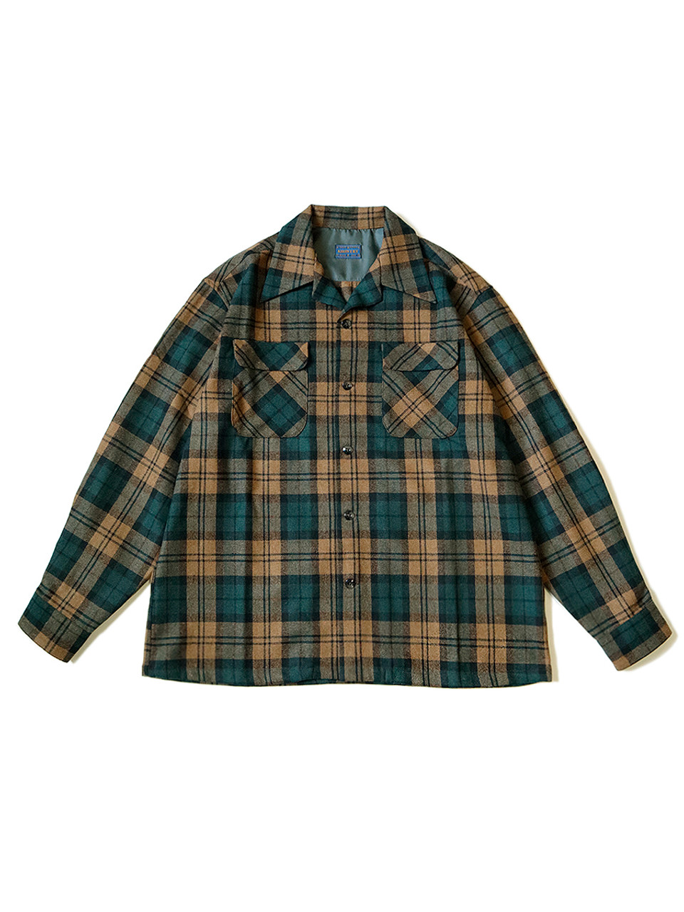 Wool Check Board Shirt K2210LS094