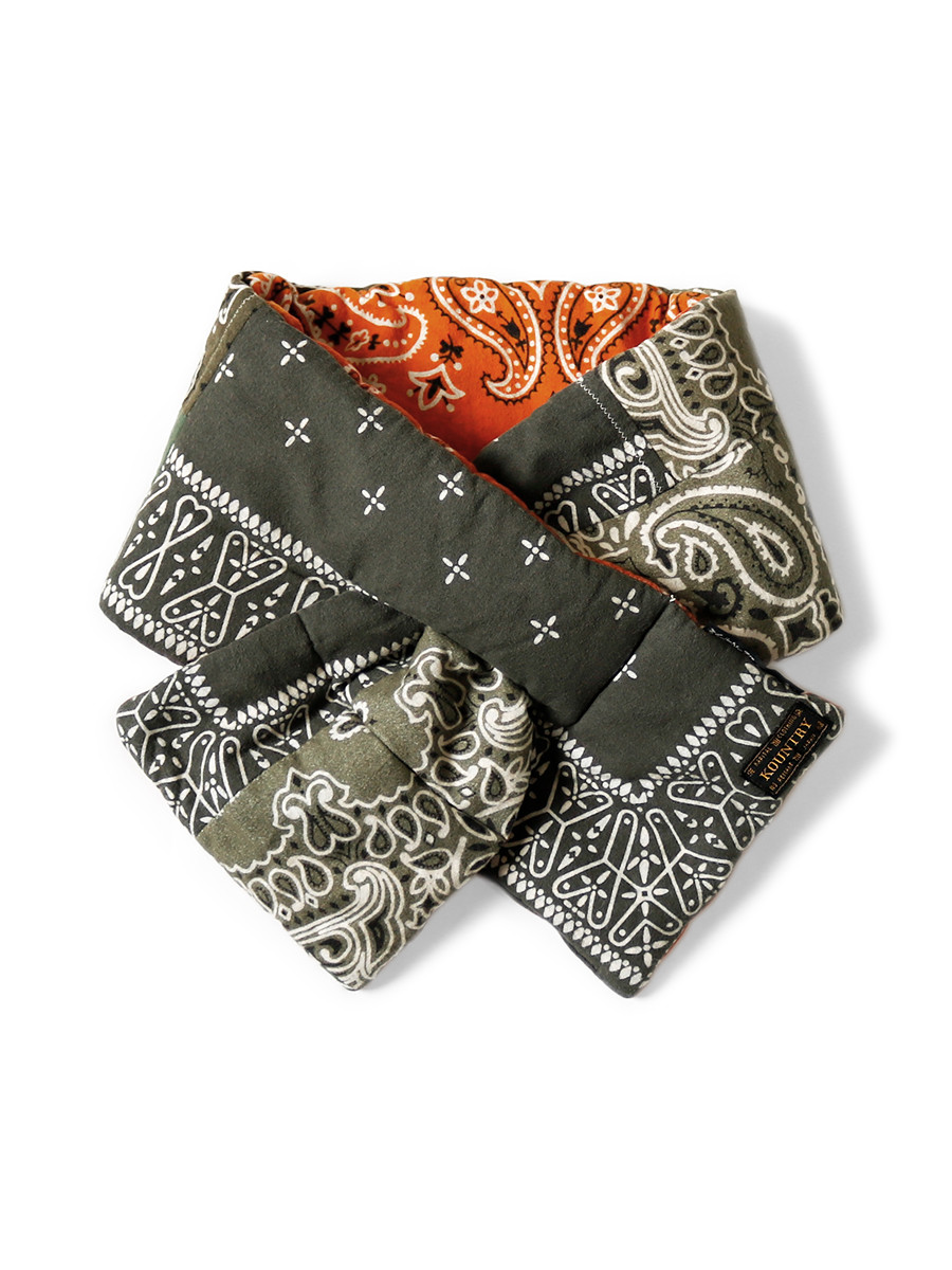 KAPITAL Scarves Flannel Bandana pt Reversible KESA Muffler