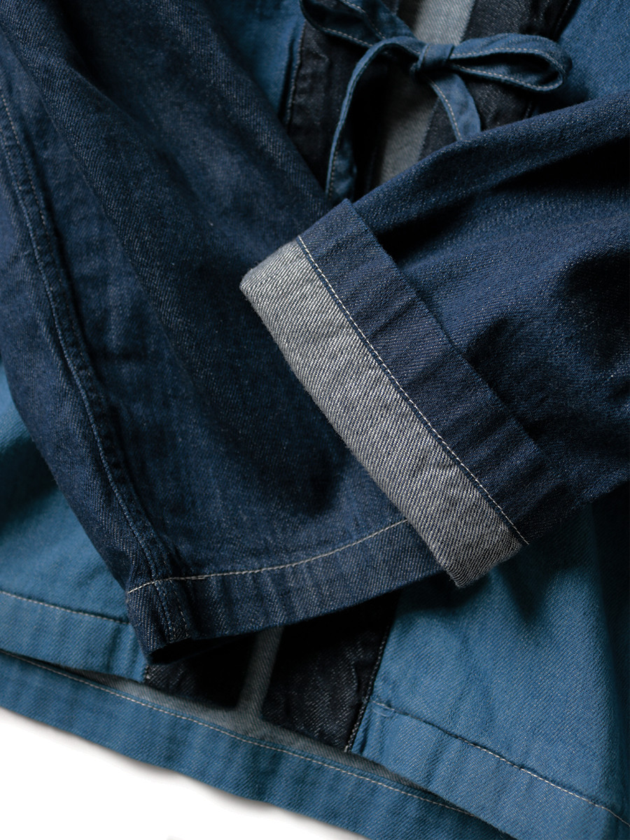 KAPITAL Shirt 8 oz Denim 4 TONE KAKASHI Shirt