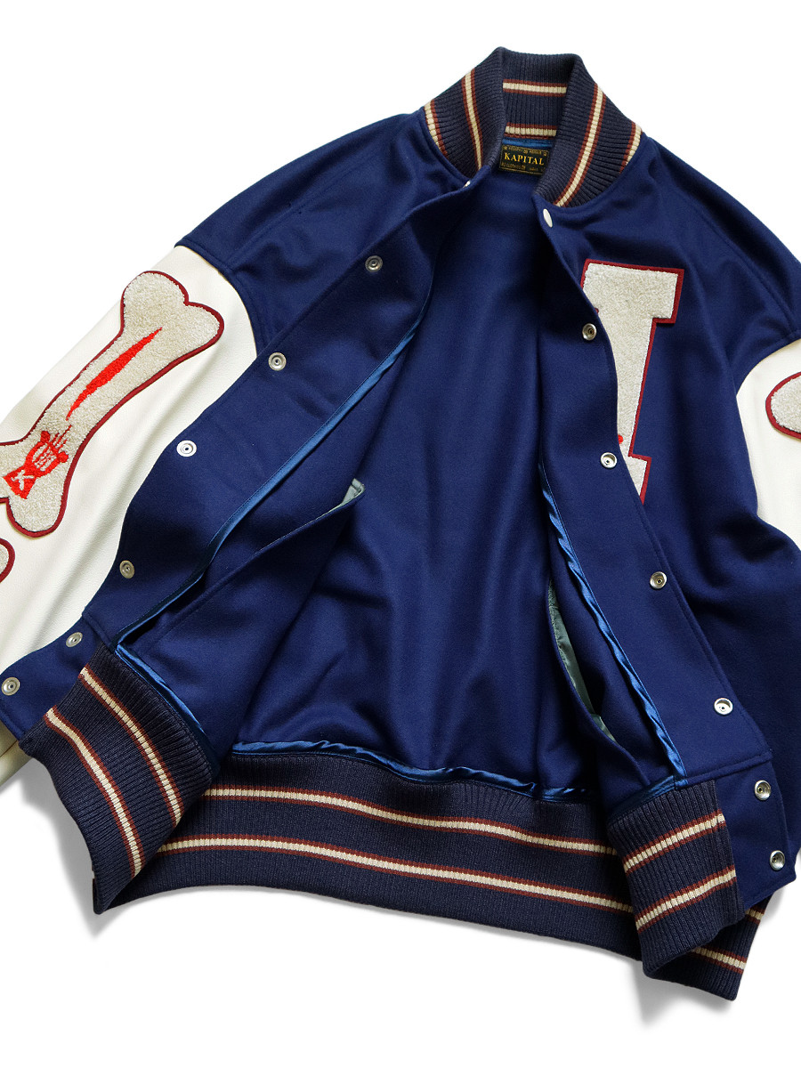 KAPITAL Jacket Wool I-FIVE Varsity JKT