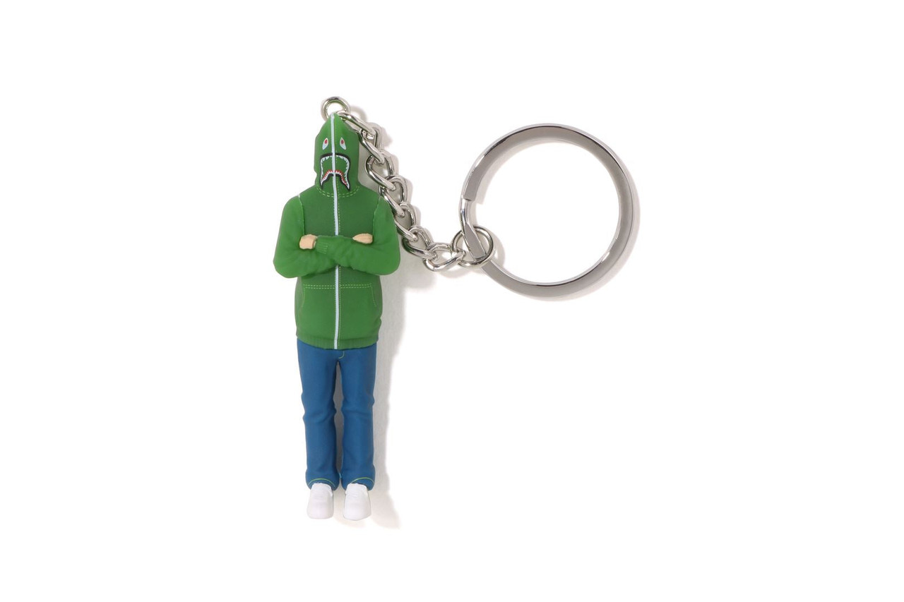 BAPE GOODS SHARK SEIJIN KEYCHAIN