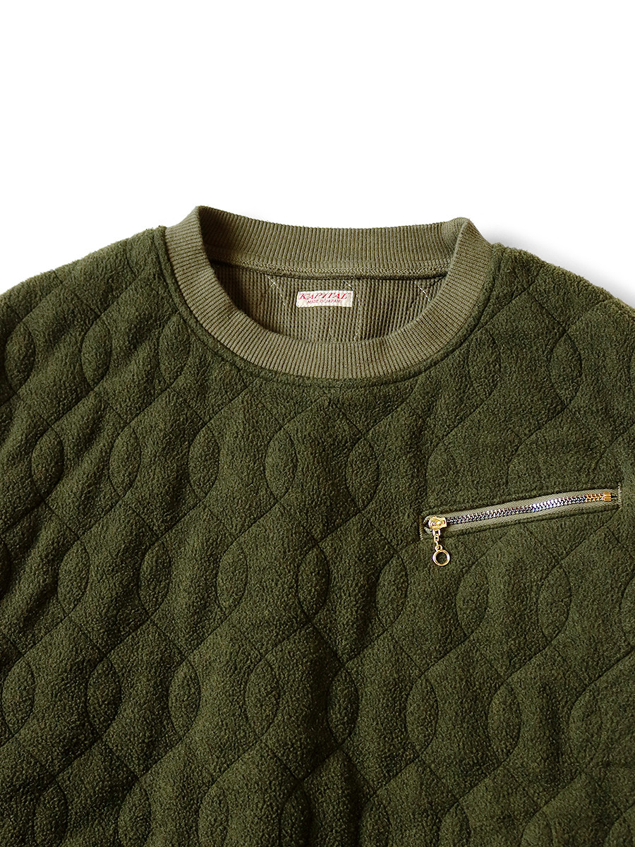 kapital waffle sweat 短丈 Kapital ECO Waffle Big Crew Sweatshirt sweater – HARUYAMA