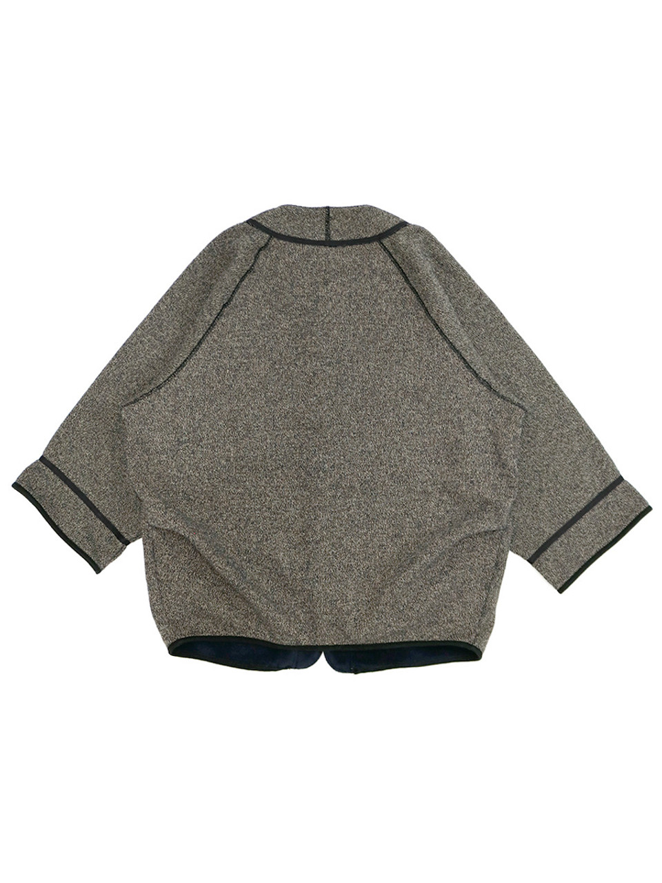 KAPITAL Sweat Shirt Beach Fleece Baseball Cardigan (GREAT