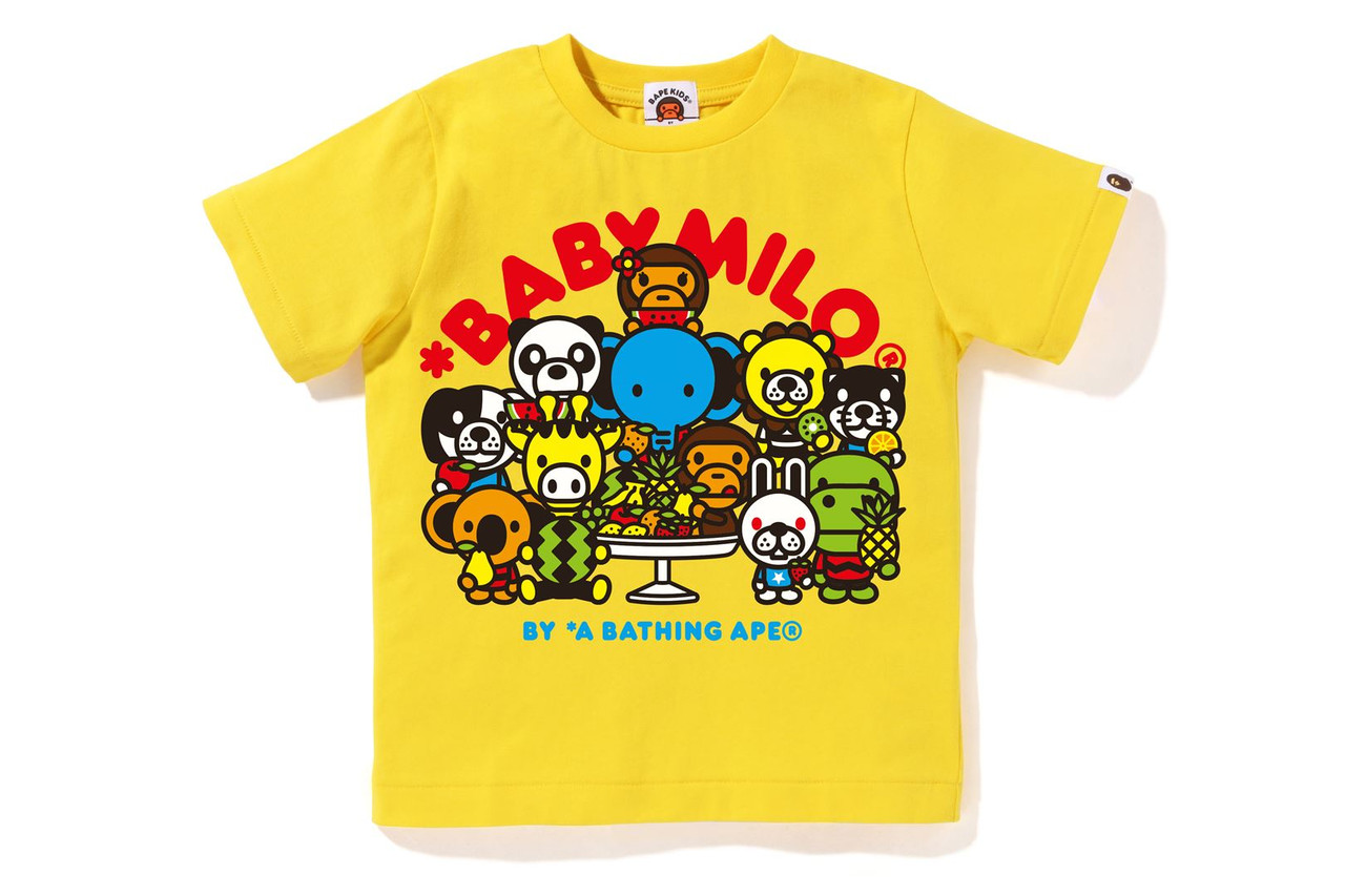 BAPE T-SHIRT BABY MILO MIXED FRUIT TEE #2