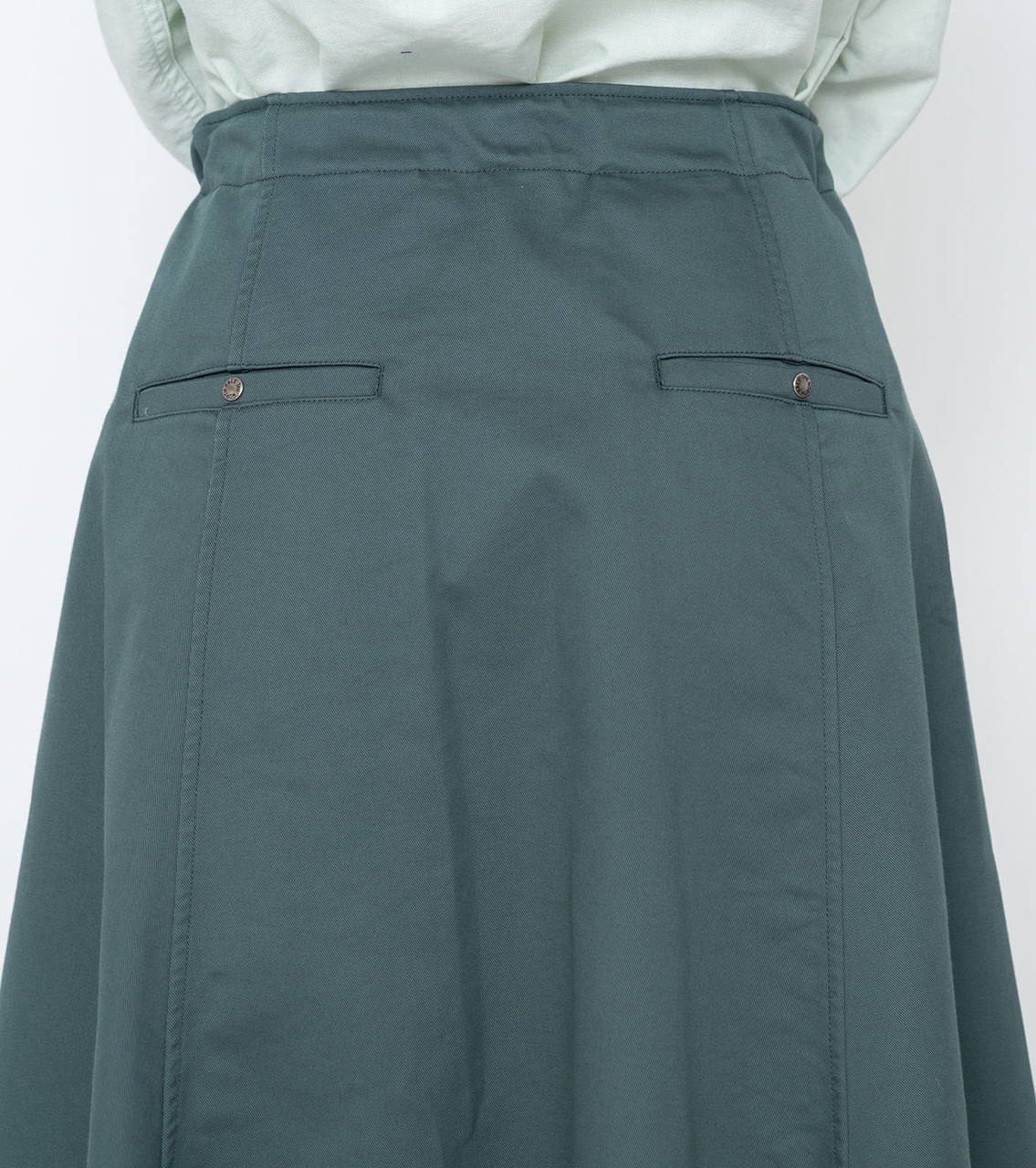 THE NORTH FACE PURPLE LABEL PANTS Stretch Twill Flared Skirt