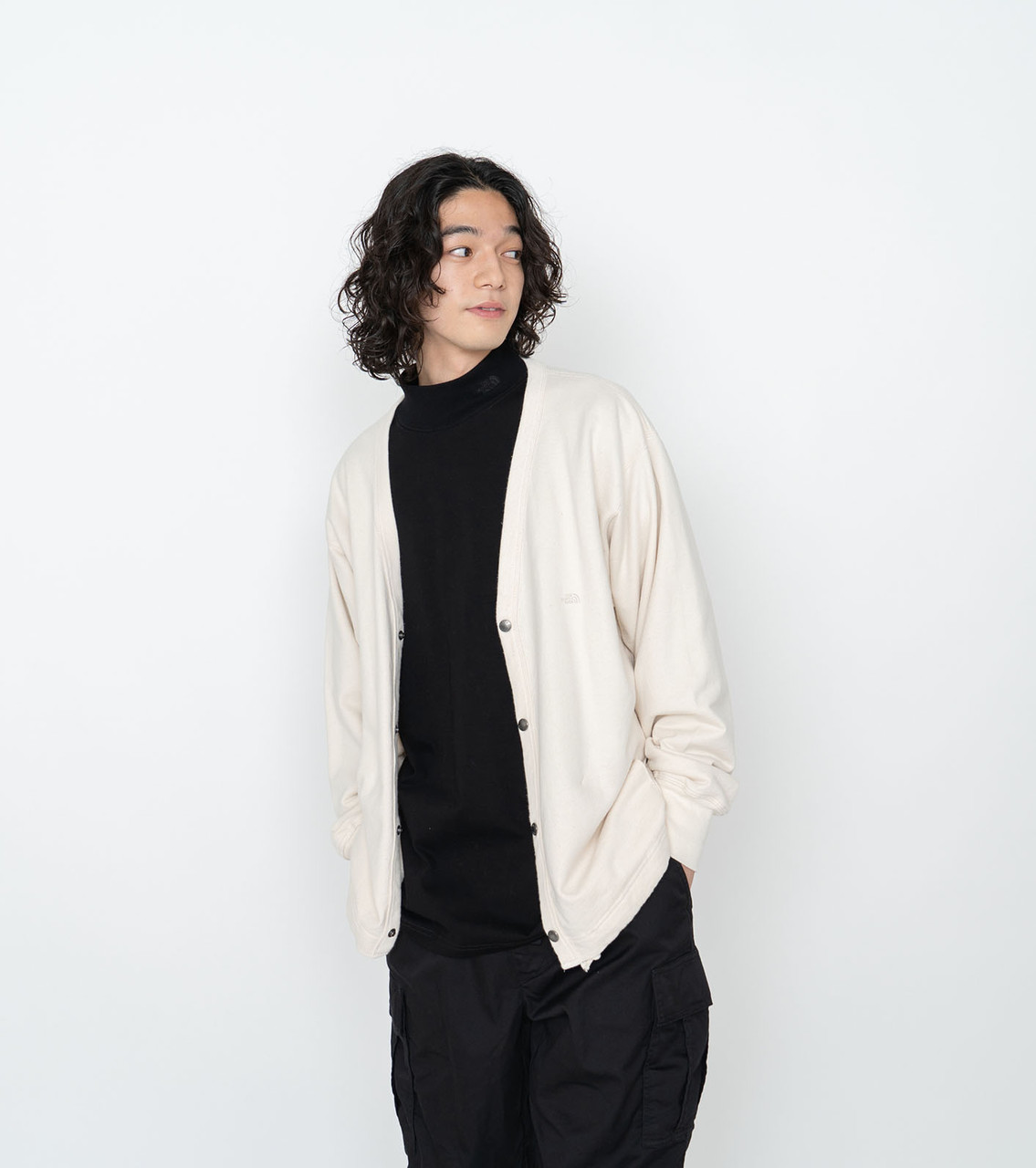 THE NORTH FACE PURPLE LABEL SWEAT 10oz Mountain Sweat Cardigan