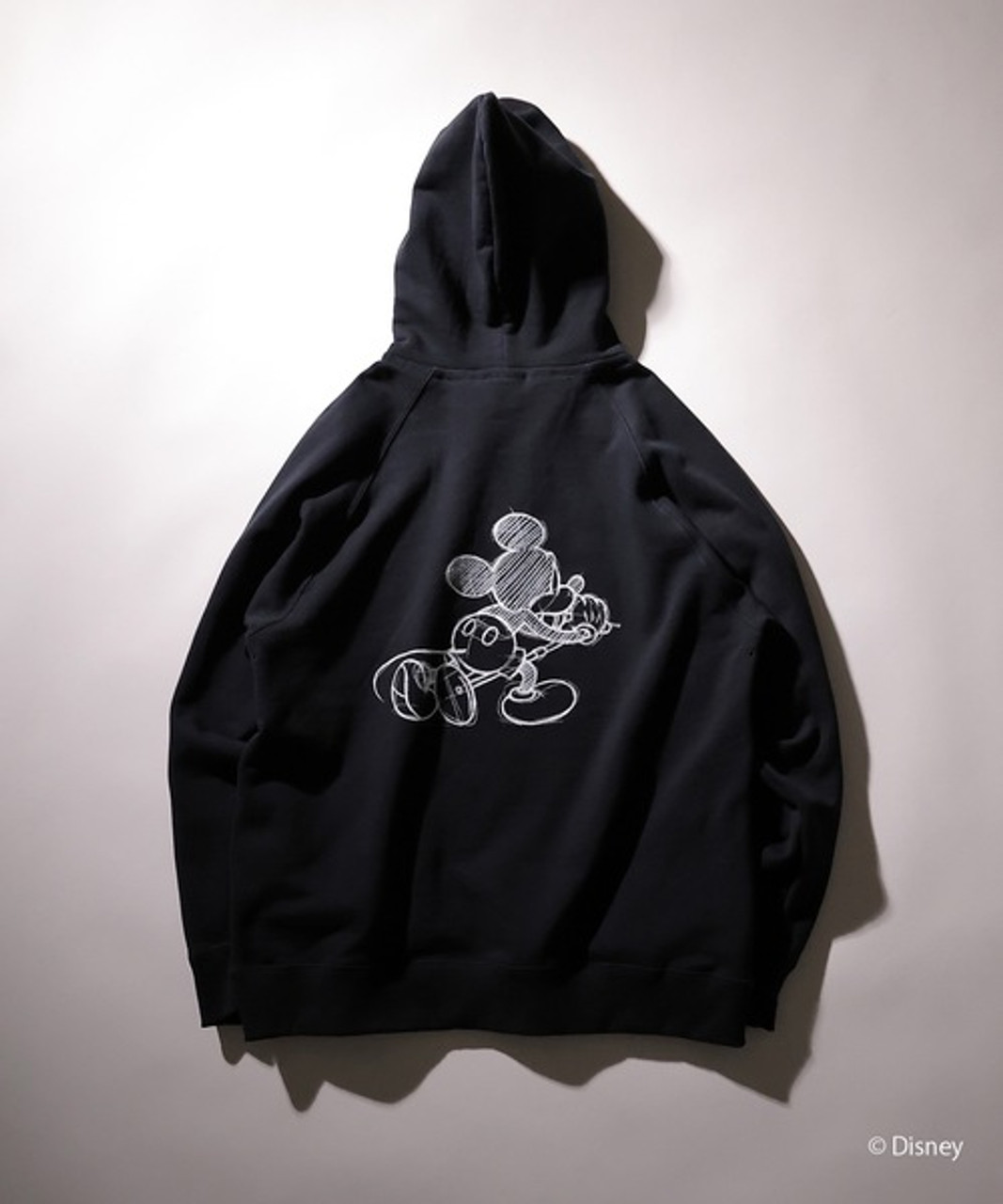 MICKEY MOUSE/DRAWING NN PULLOVER HOODIE BA2WDNC001