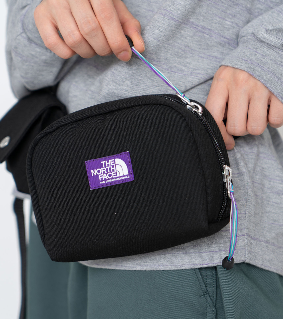 THE NORTH FACE PURPLE LABEL ストロール ベルトバッグ THE NORTH FACE PURPLE LABEL Stroll Belt Bag Khaki Green 23SS-I（ザ