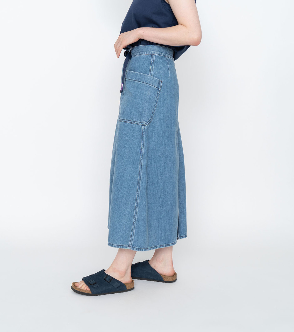 THE NORTH FACE PURPLE LABEL PANTS Denim Skirt Online Shop to