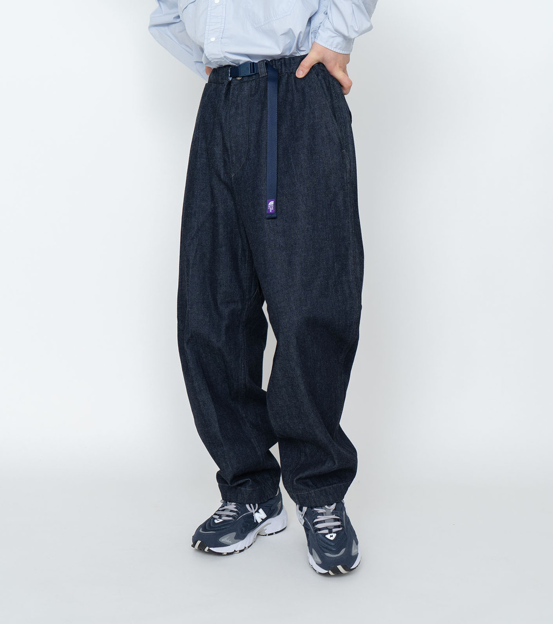 THE NORTH FACE PURPLE LABEL PANTS Denim Wide Tapered Pants