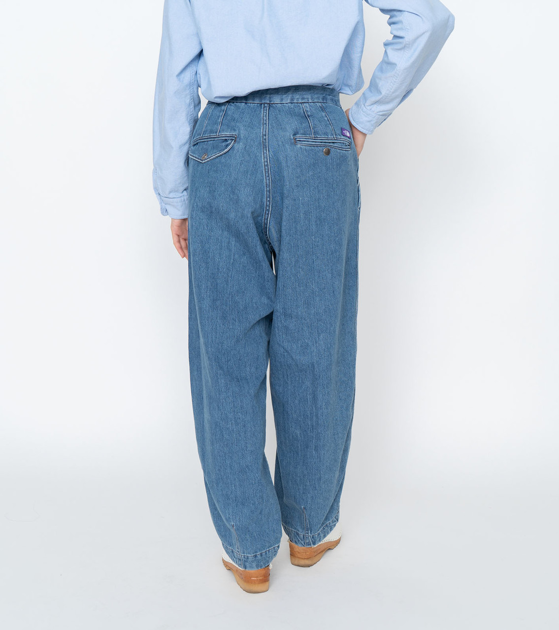 THE NORTH FACE PURPLE LABEL PANTS Denim Wide Tapered Pants Online