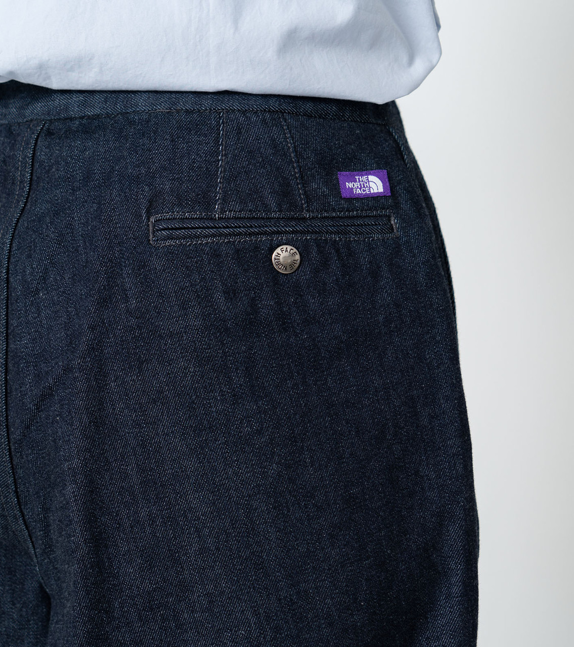 THE NORTH FACE PURPLE LABEL PANTS Denim Wide Tapered Pants Online