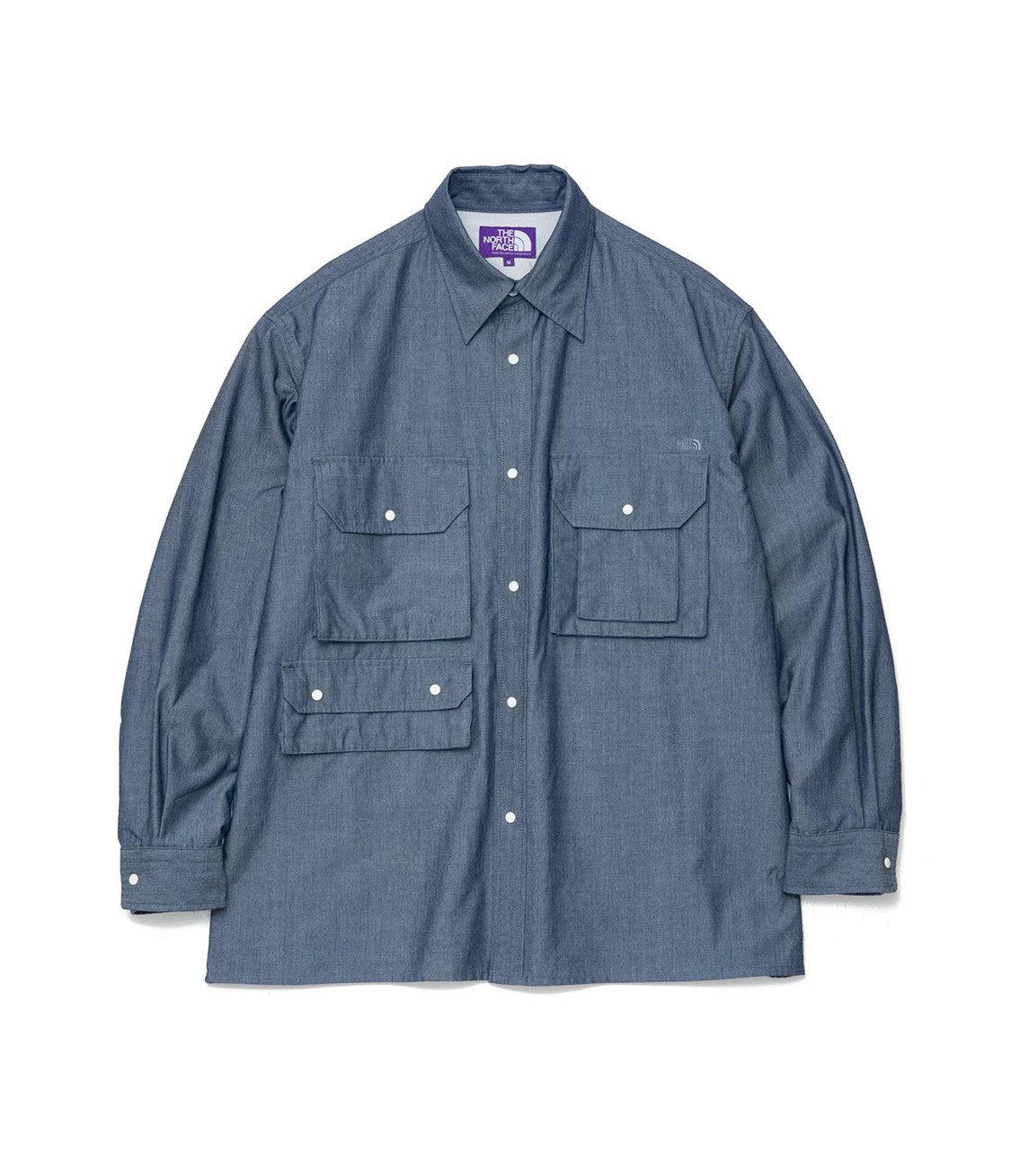 THE NORTH FACE PURPLE LABEL SHIRT Indigo Chambray Field Shirt