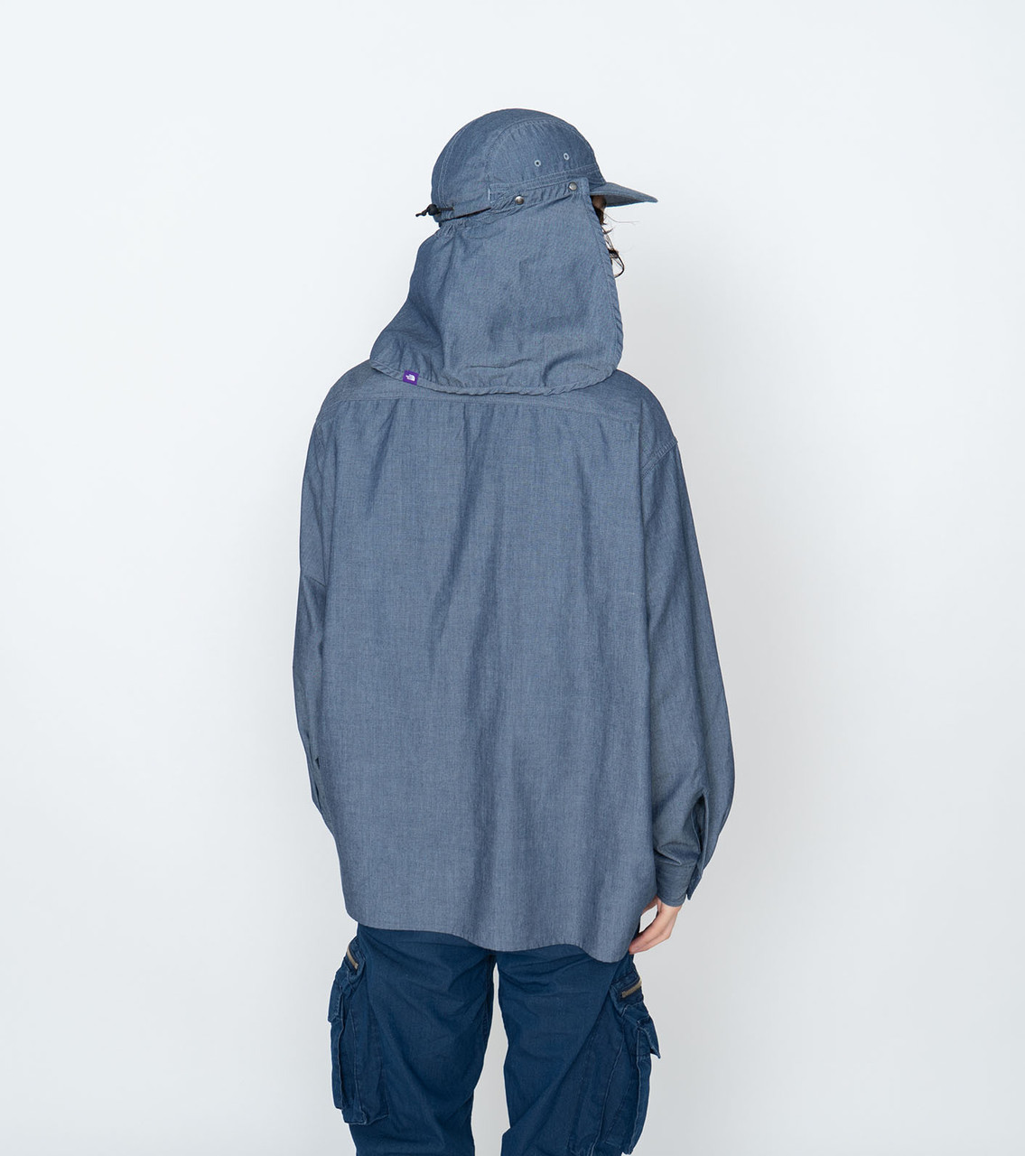 THE NORTH FACE PURPLE LABEL SHIRT Indigo Chambray Field Shirt