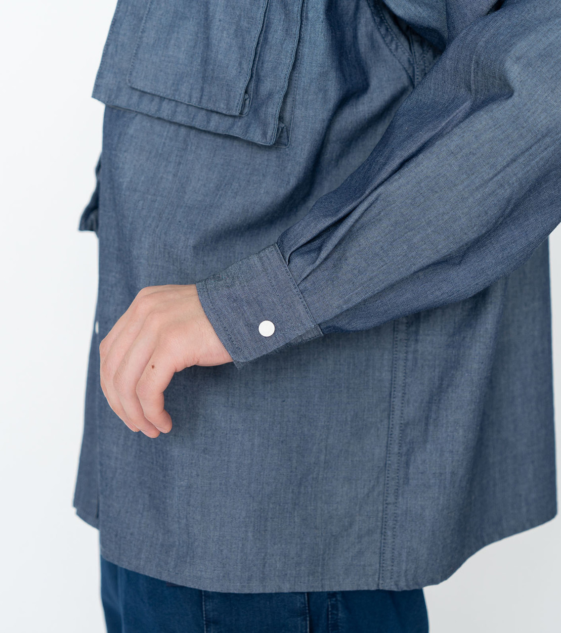 THE NORTH FACE PURPLE LABEL SHIRT Indigo Chambray Field Shirt