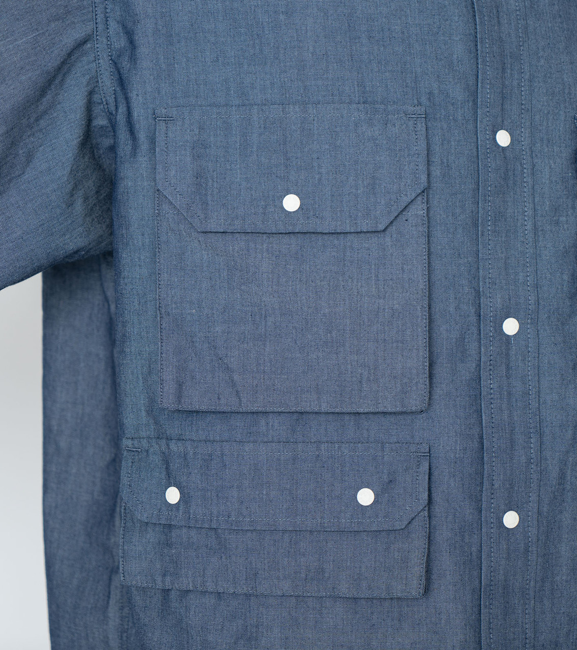 THE NORTH FACE PURPLE LABEL SHIRT Indigo Chambray Field Shirt