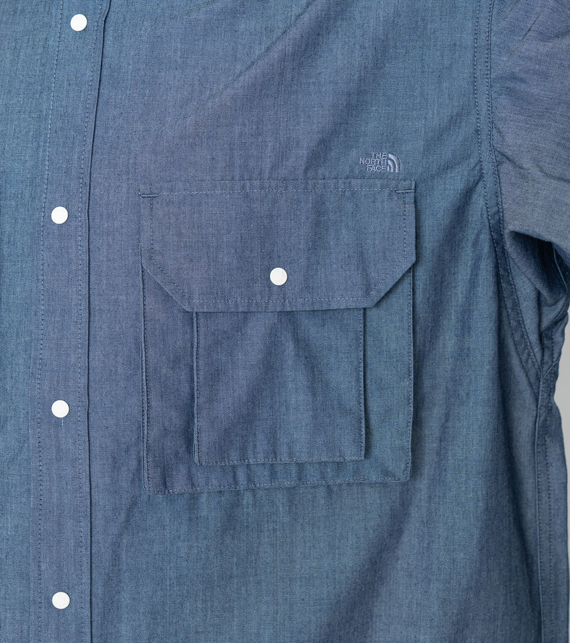 THE NORTH FACE PURPLE LABEL SHIRT Indigo Chambray Field Shirt