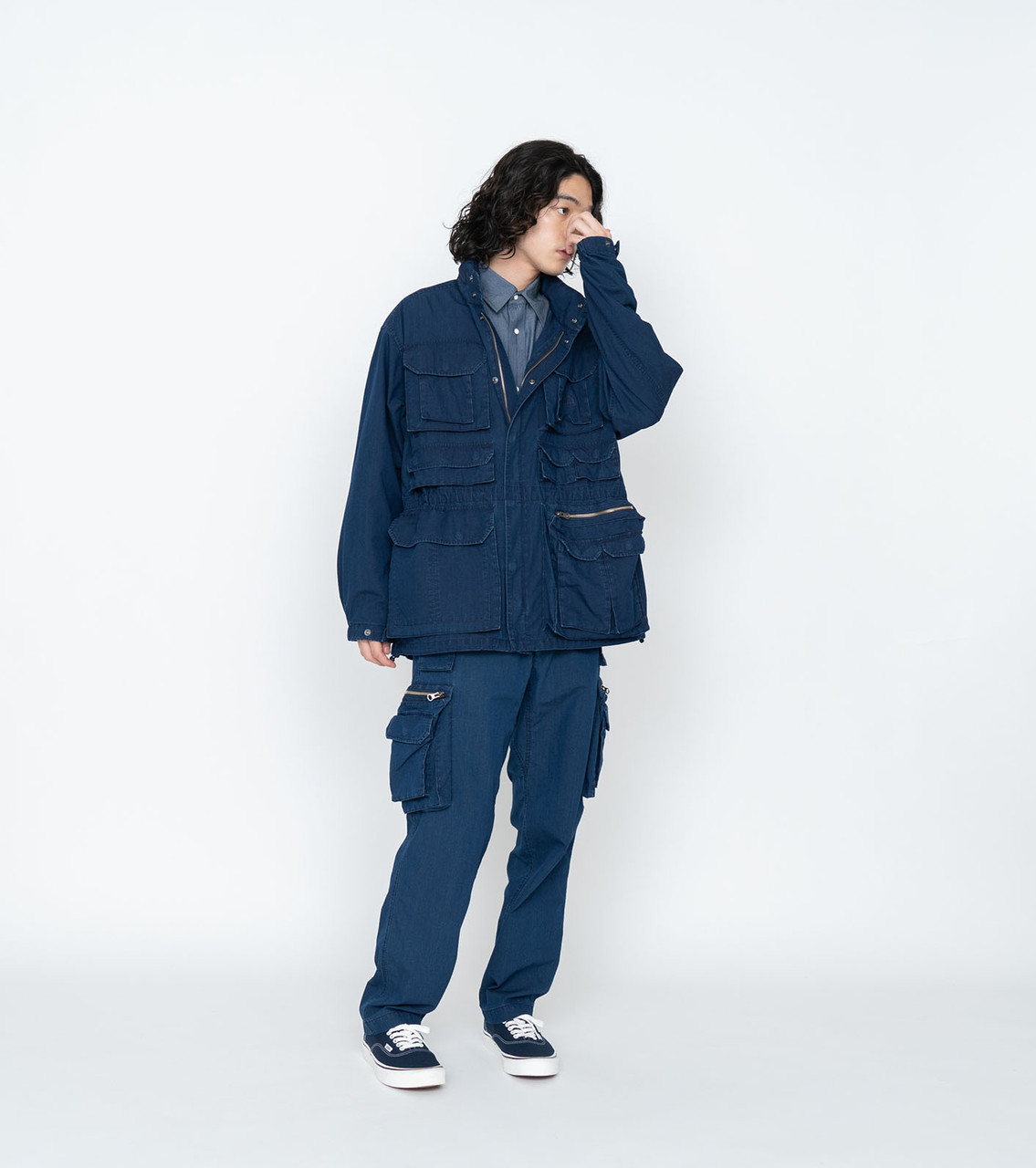 THE NORTH FACE PURPLE LABEL JACKET Indigo Field Jacket Online Shop 