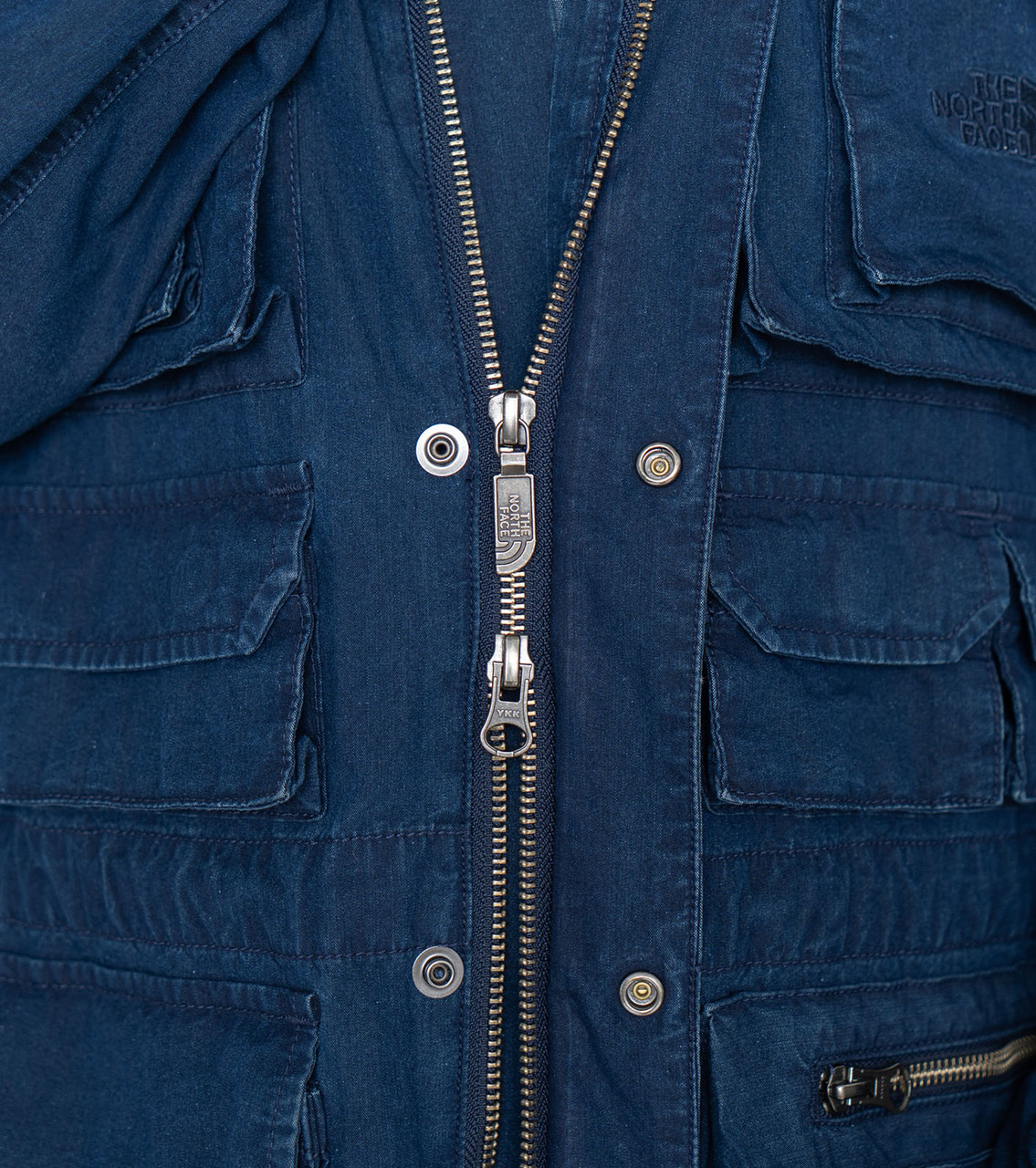 名作 NORTH FACE Indigo Field Down Vest - メンズ