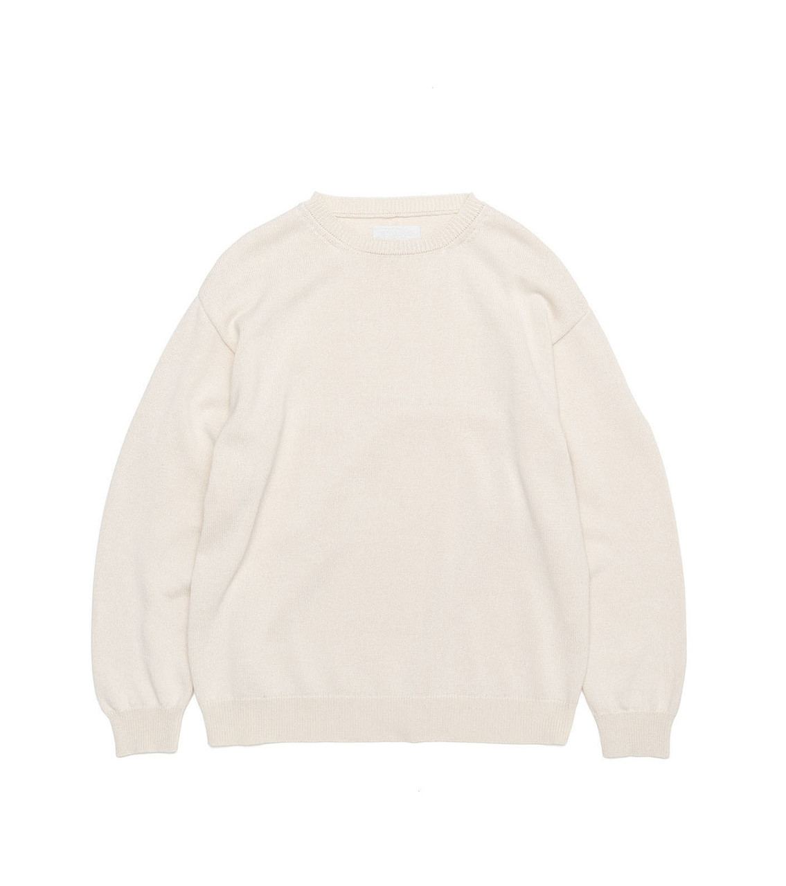 nanamica KNIT 7G Crew Neck Sweater Online Shop to Worldwide