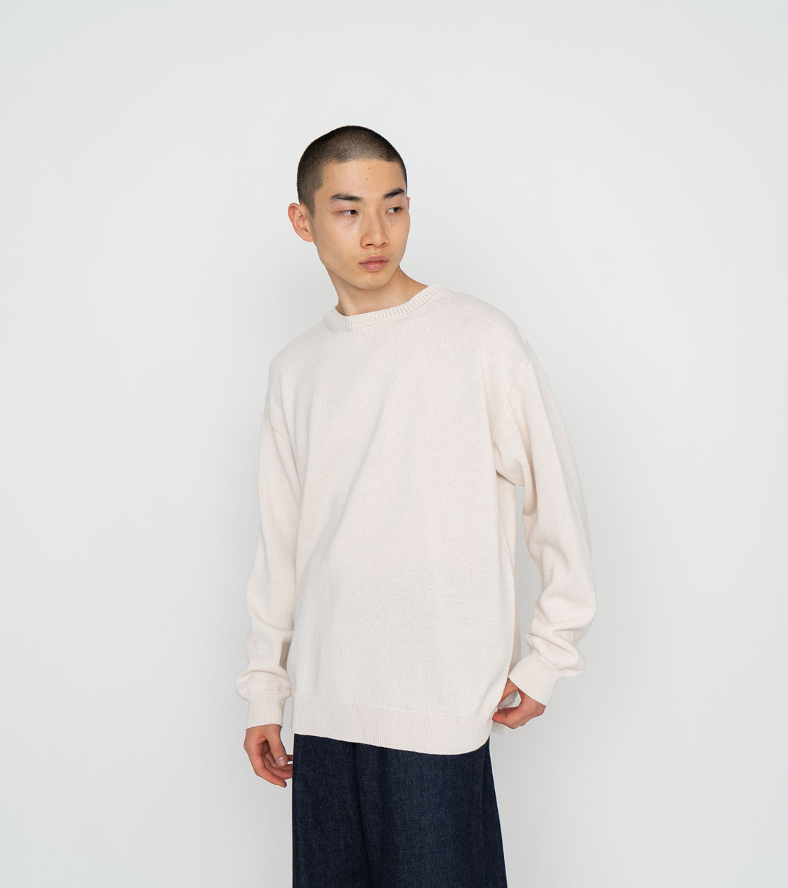 nanamica 7G Crew Neck Sweater SUJS112 6488