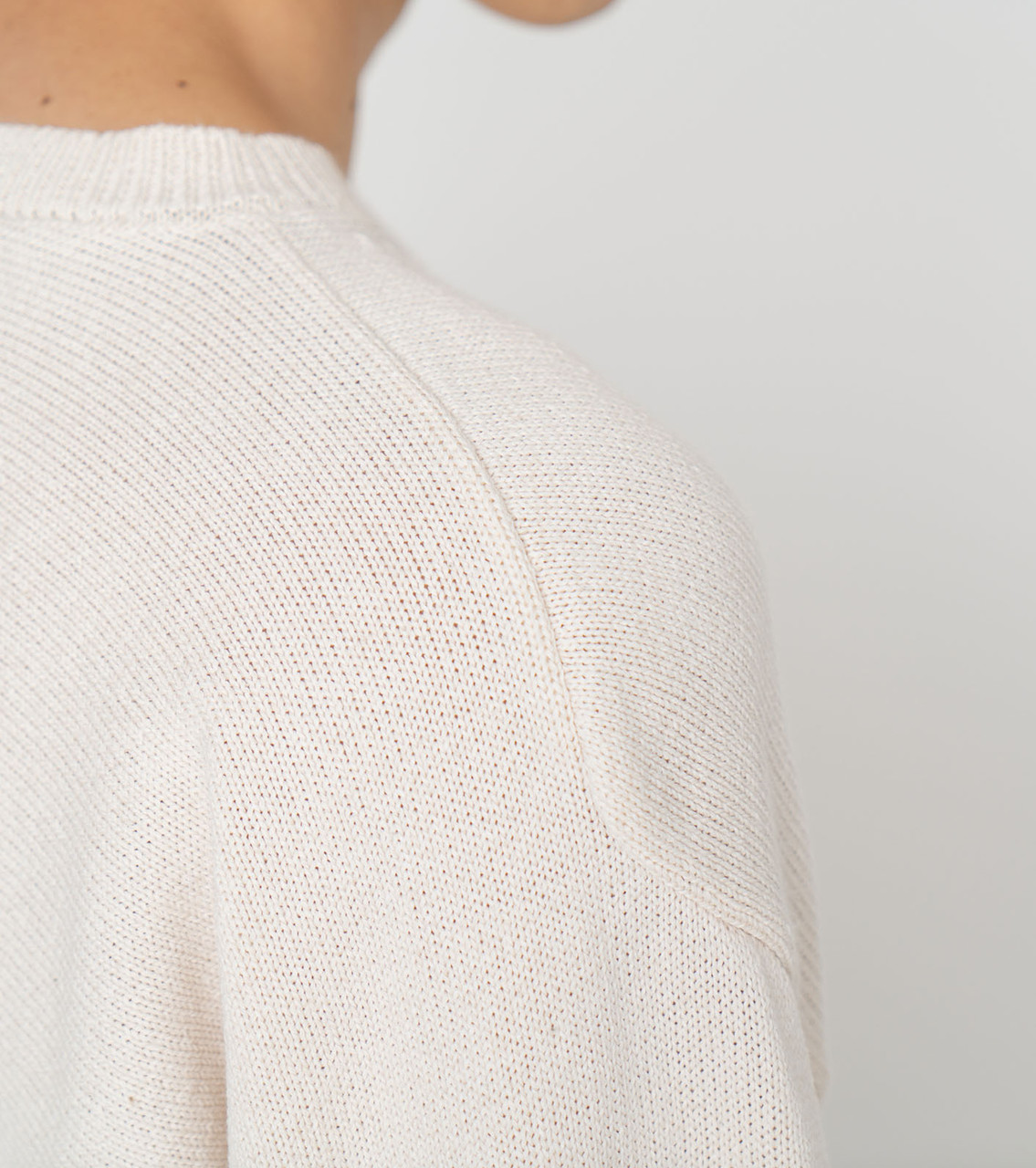 nanamica KNIT 7G Crew Neck Sweater Online Shop to Worldwide