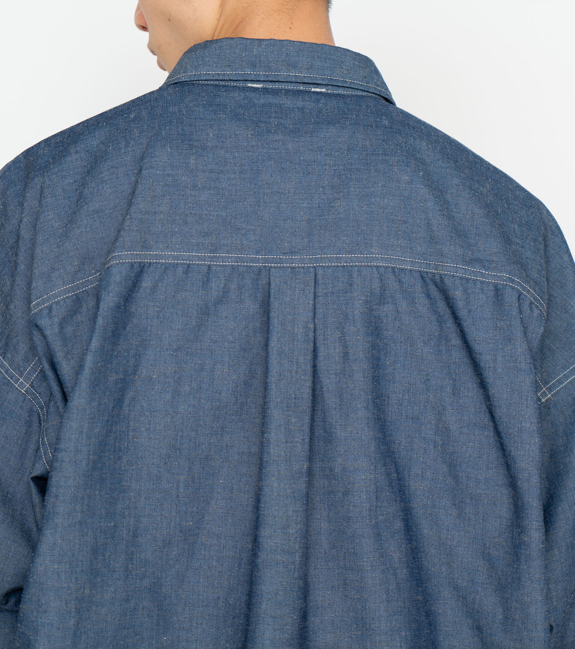 nanamica Chambray CPO Shirt Jacket SUAS342 6569