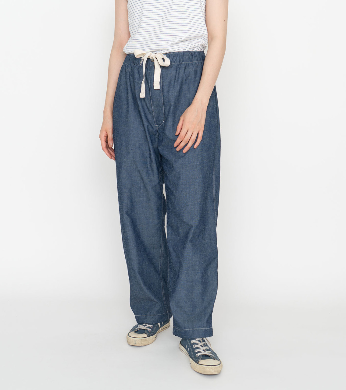 nanamica Chambray Easy Pants SUCS343 6570