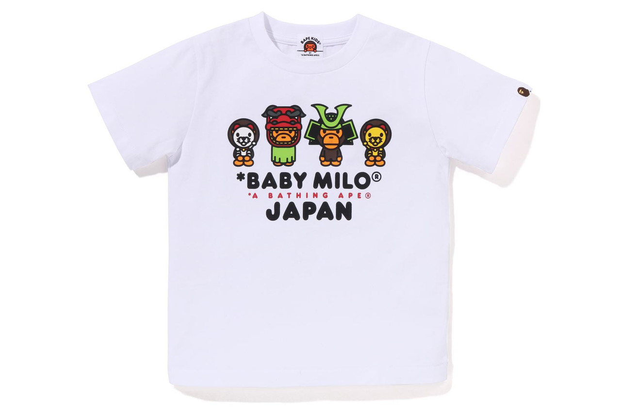 BAPE T-SHIRT BABY MILO JAPAN TEE
