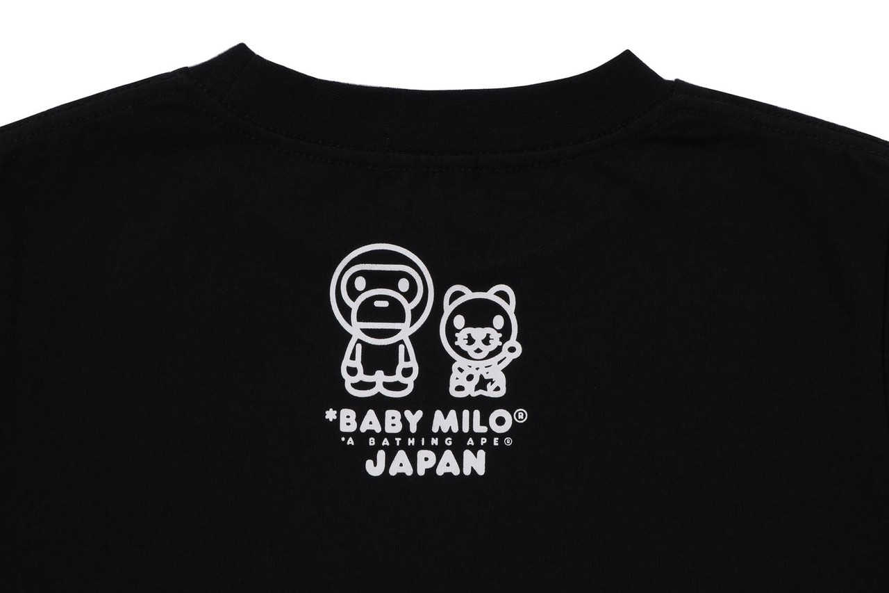 BAPE Brush Baby Milo Tee Black